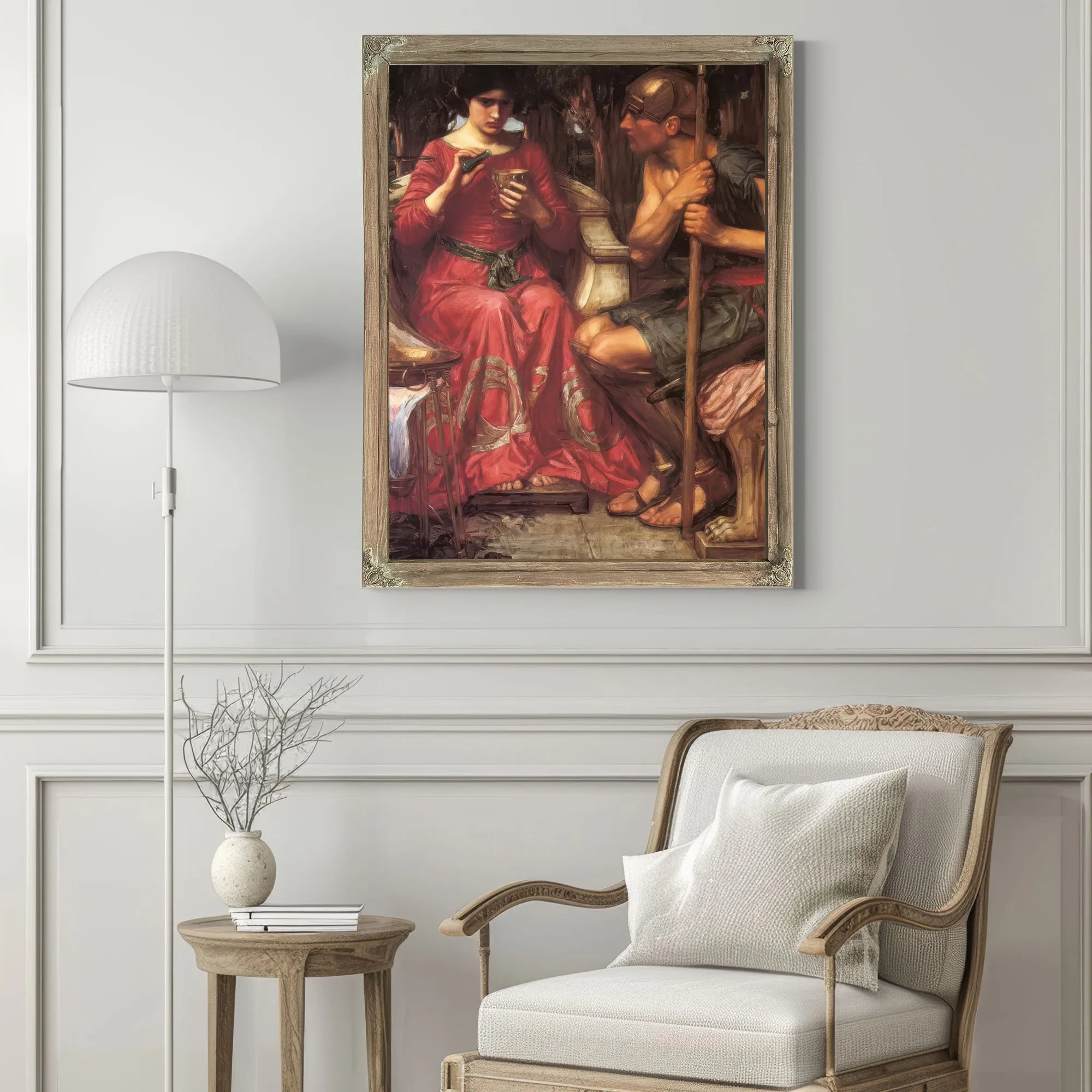 Jason And Medea By John Waterhouse Fine Art Print