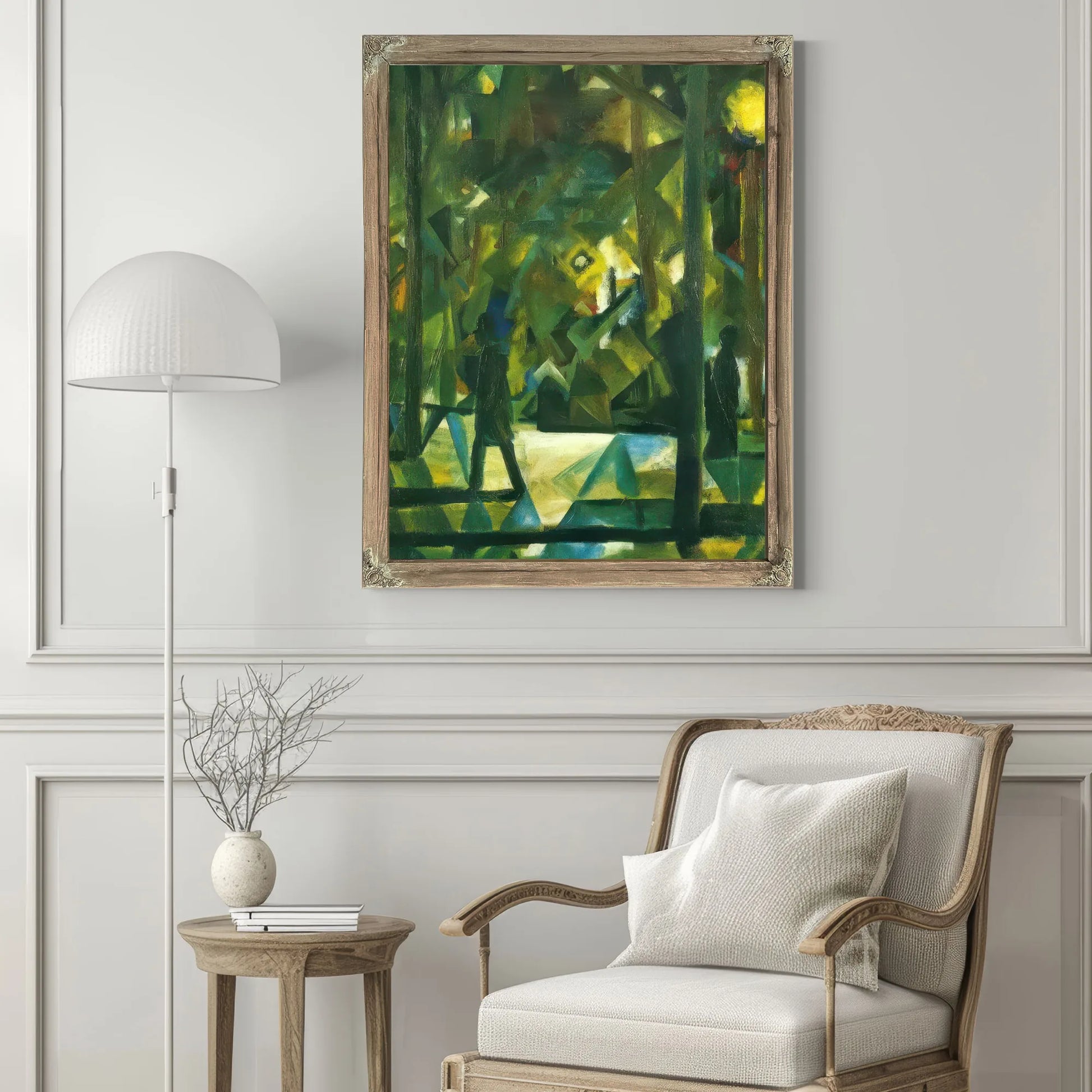 Evening By August Macke Fine Art Print