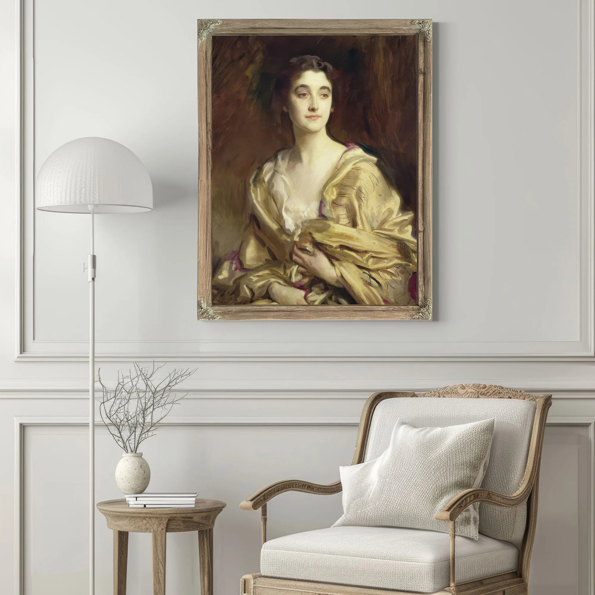 Portrait Of Sybil, Countess Rocksavage, Later Marchioness Of Cholmondeley By John Singer Sargent Fine Art Print