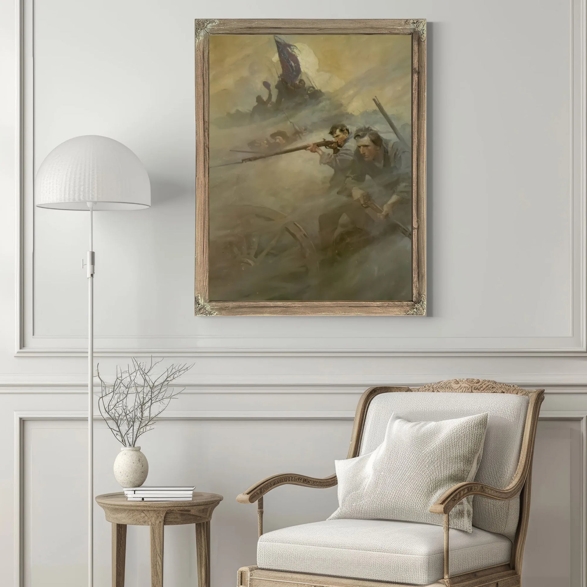 The Battle By NC Wyeth Fine Art Print