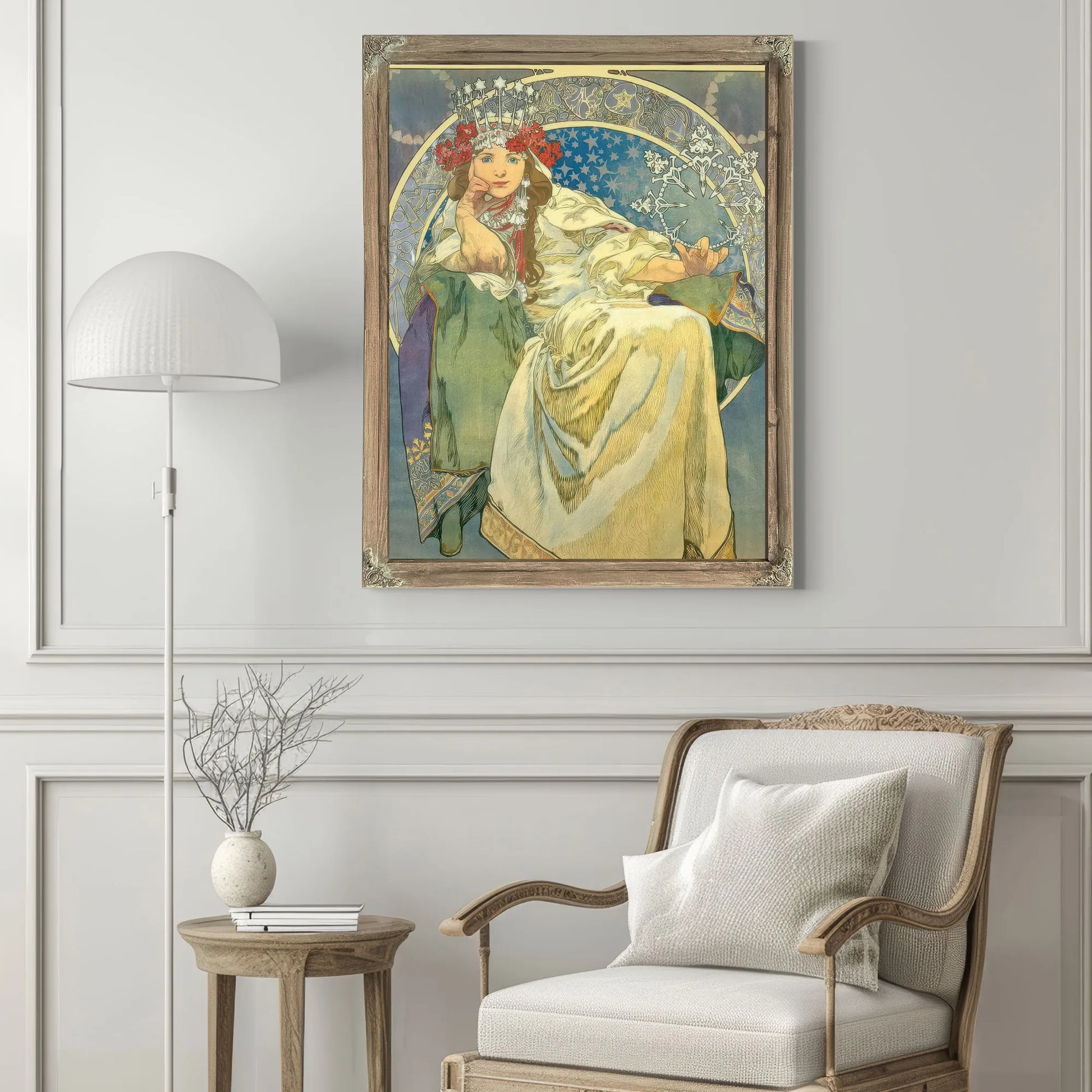 Princess Hyacinth By Alphonse Mucha Fine Art Print