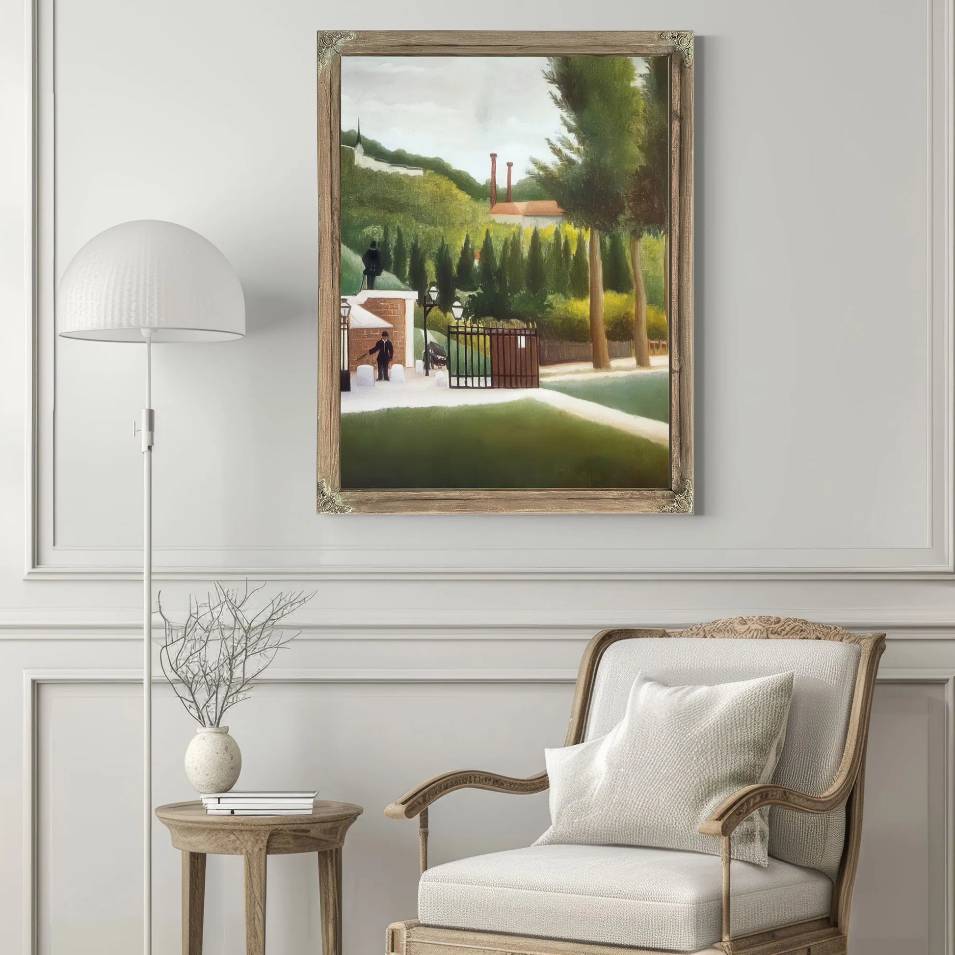 Toll Station 1890 Loctroi By Henri Rousseau Fine Art Print