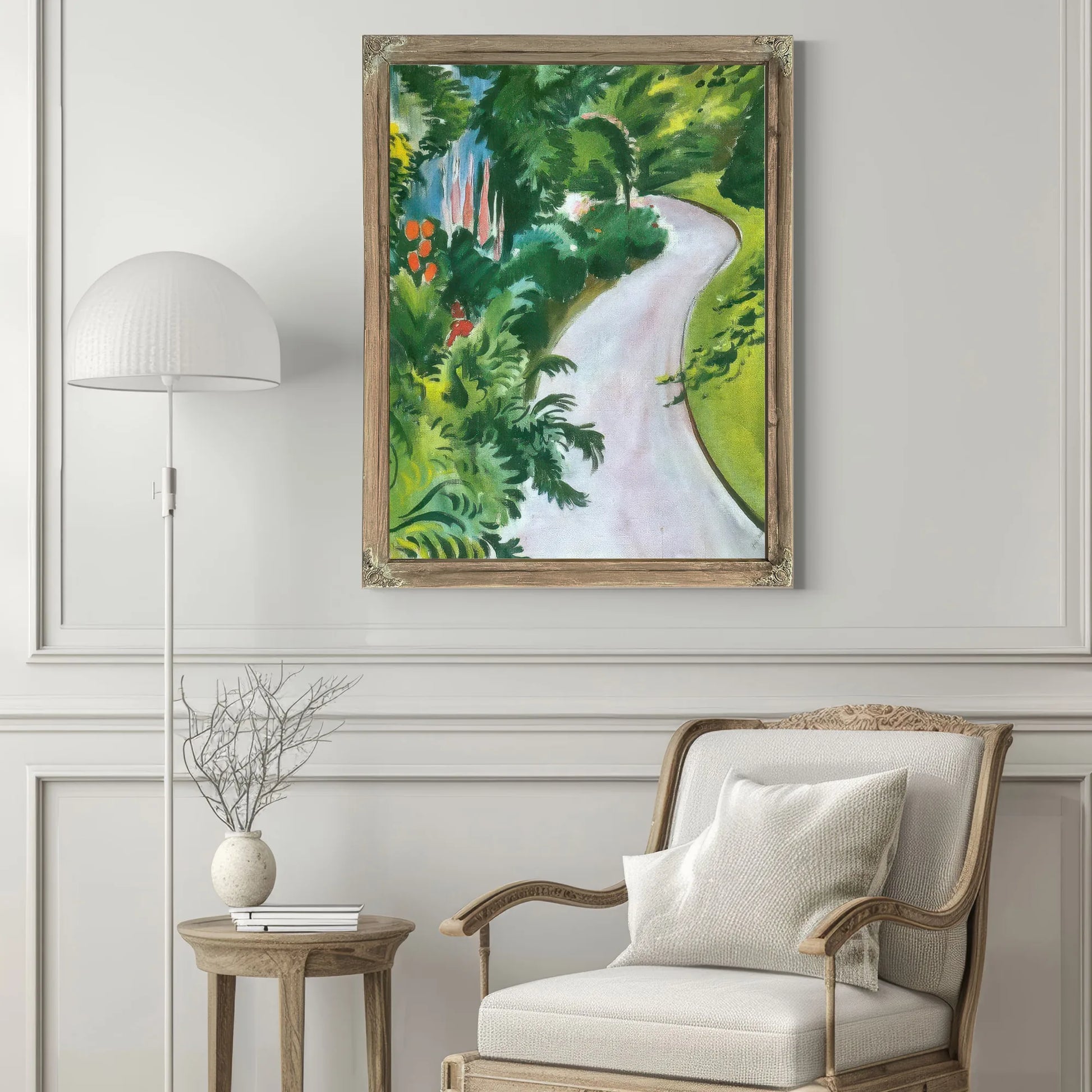 Path By August Macke Fine Art Print