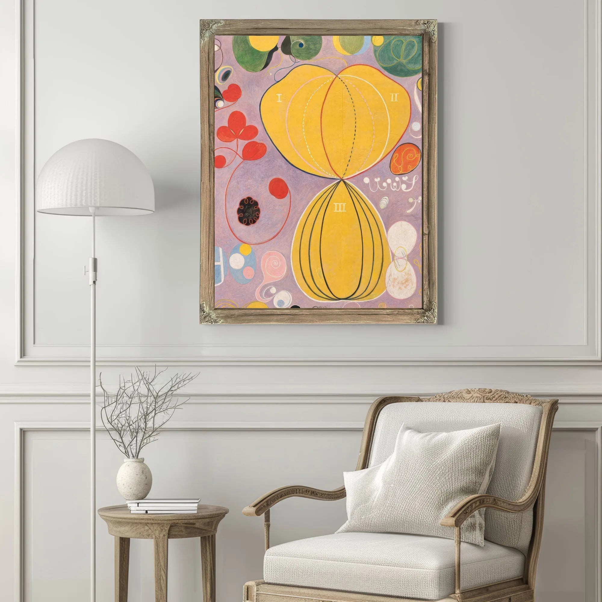 Group Iv No 7 The Ten Largest Adulthood 1907 By Hilma Af Klint Fine Art Print