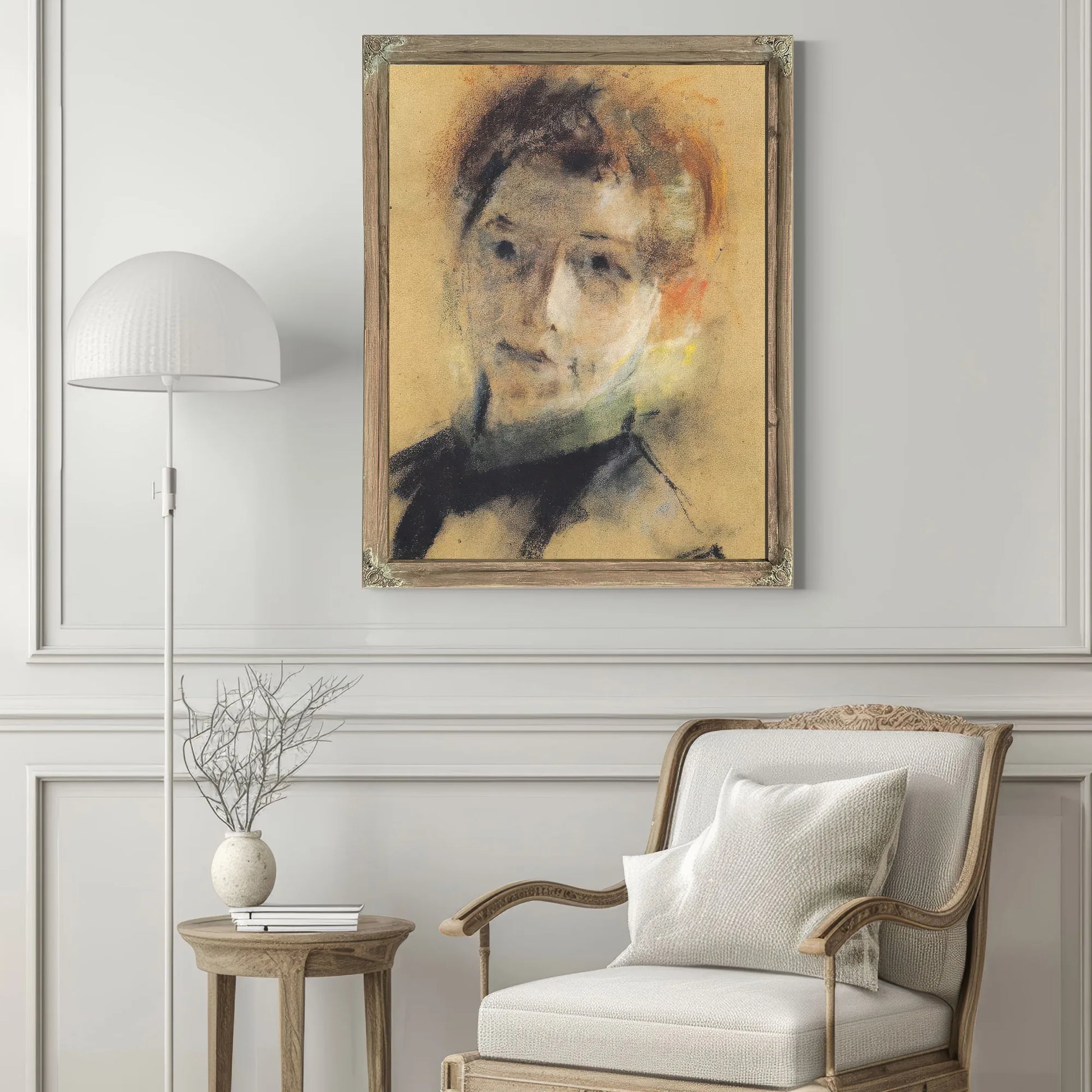 Self Portrait 7 By Paula Modersohn Becker Fine Art Print