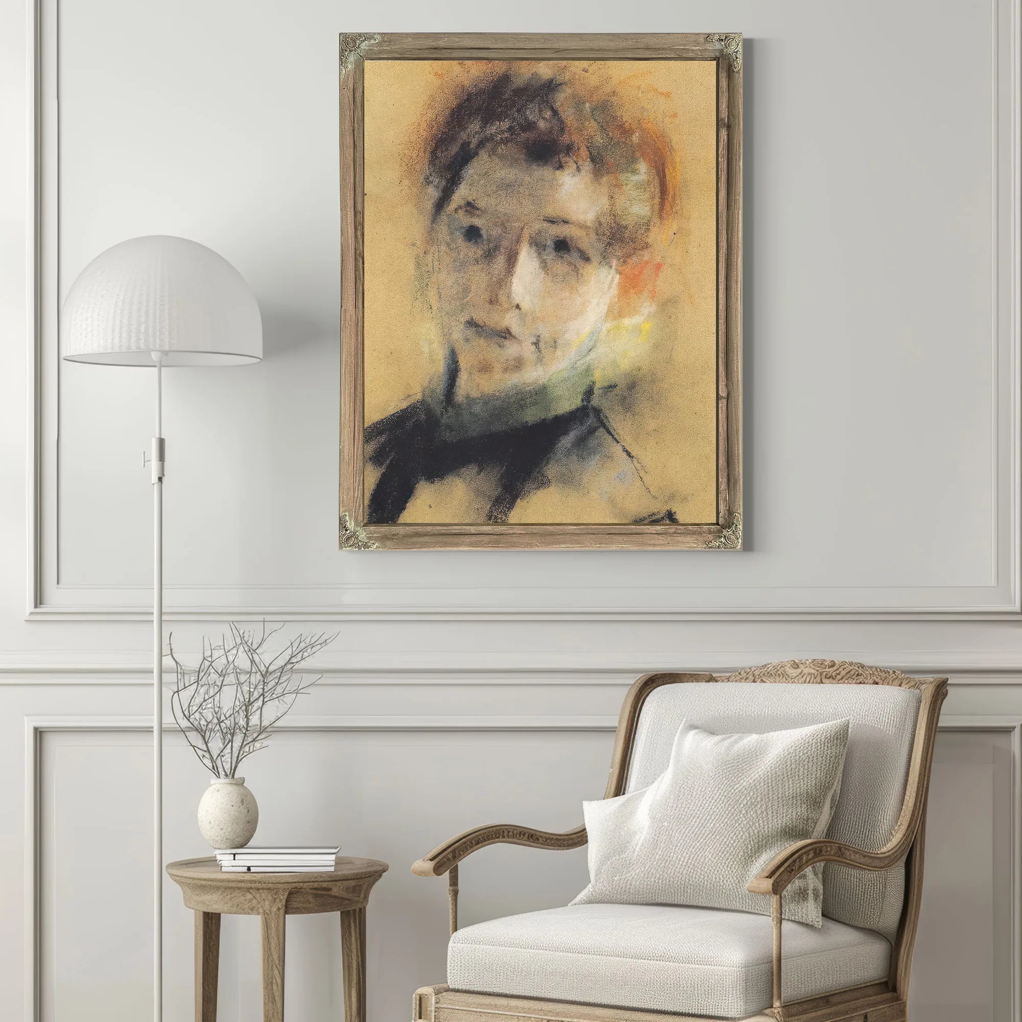 Self Portrait 7 By Paula Modersohn Becker Fine Art Print