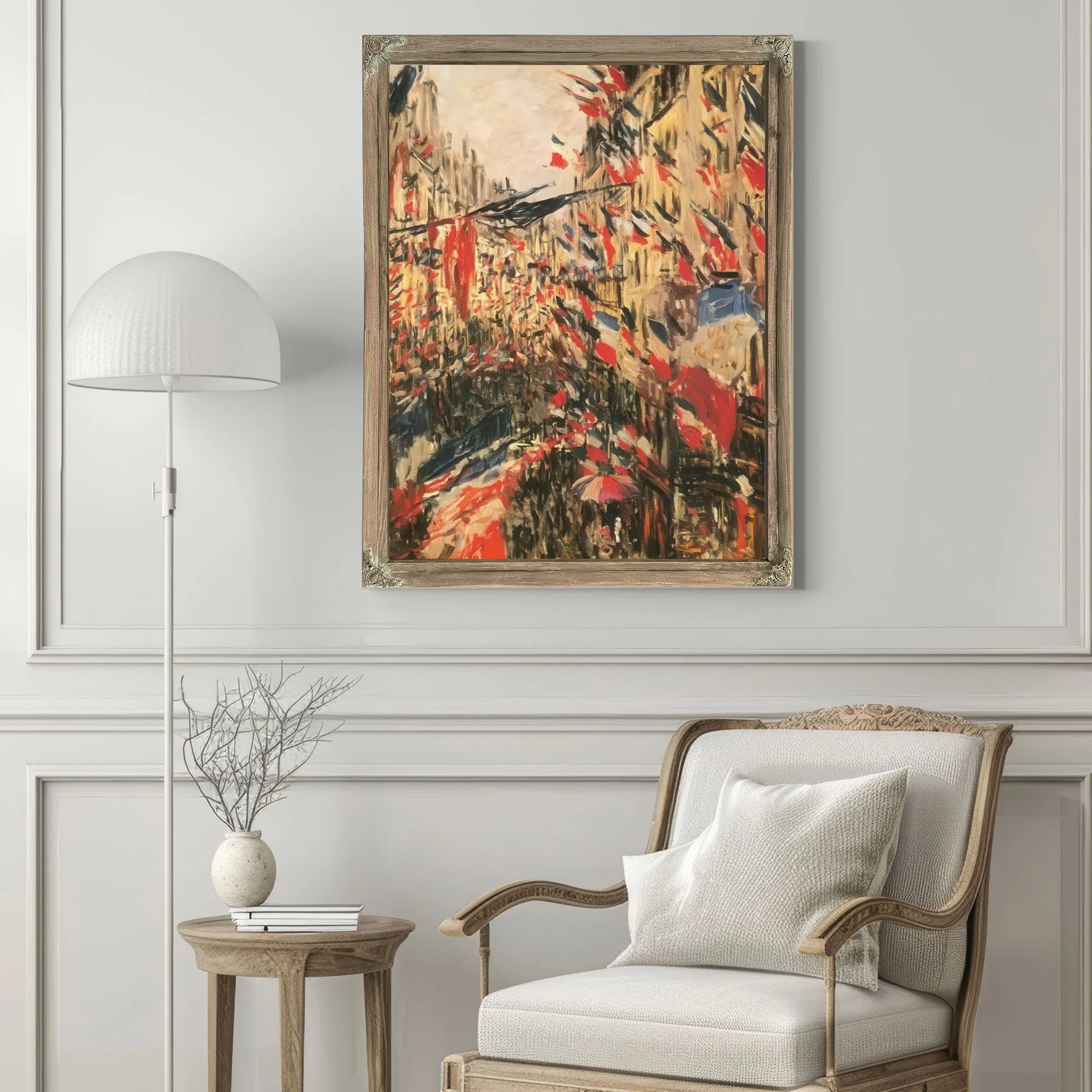 The Rue Saint Denis By Claude Monet Fine Art Print