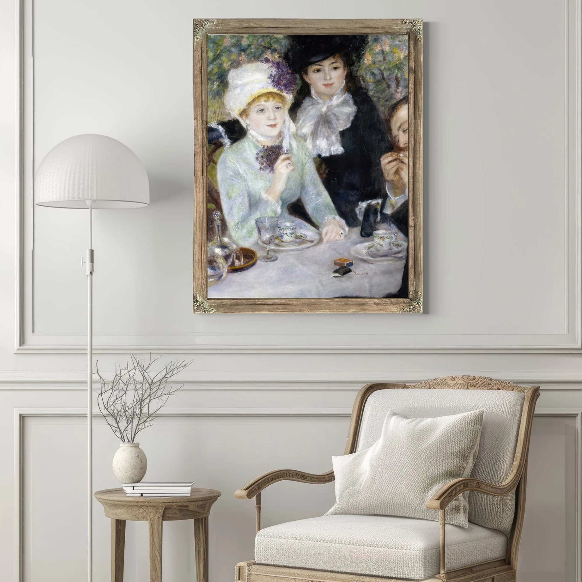 After The Luncheon By Pierre Auguste Renoir Fine Art Print