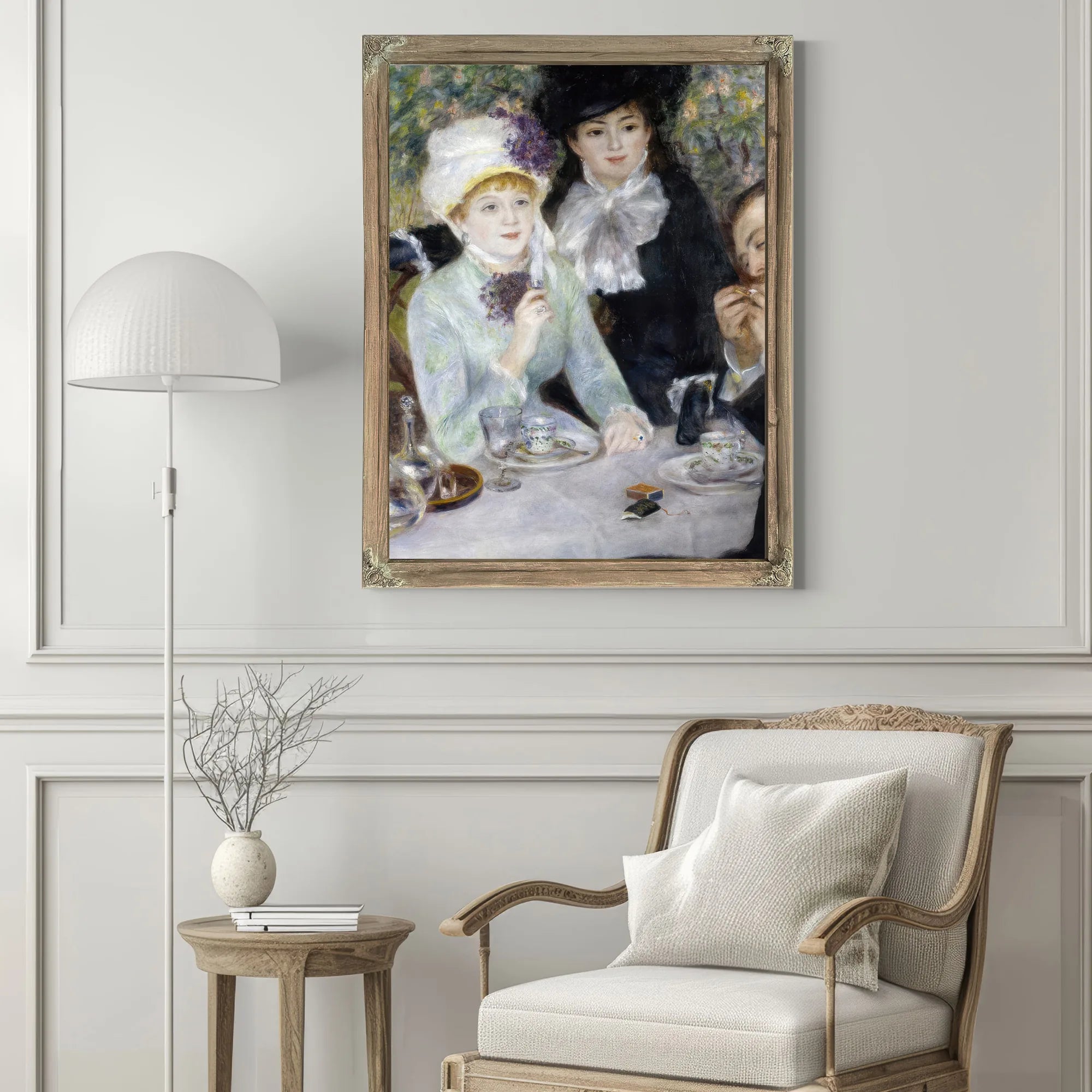 After The Luncheon By Pierre Auguste Renoir Fine Art Print