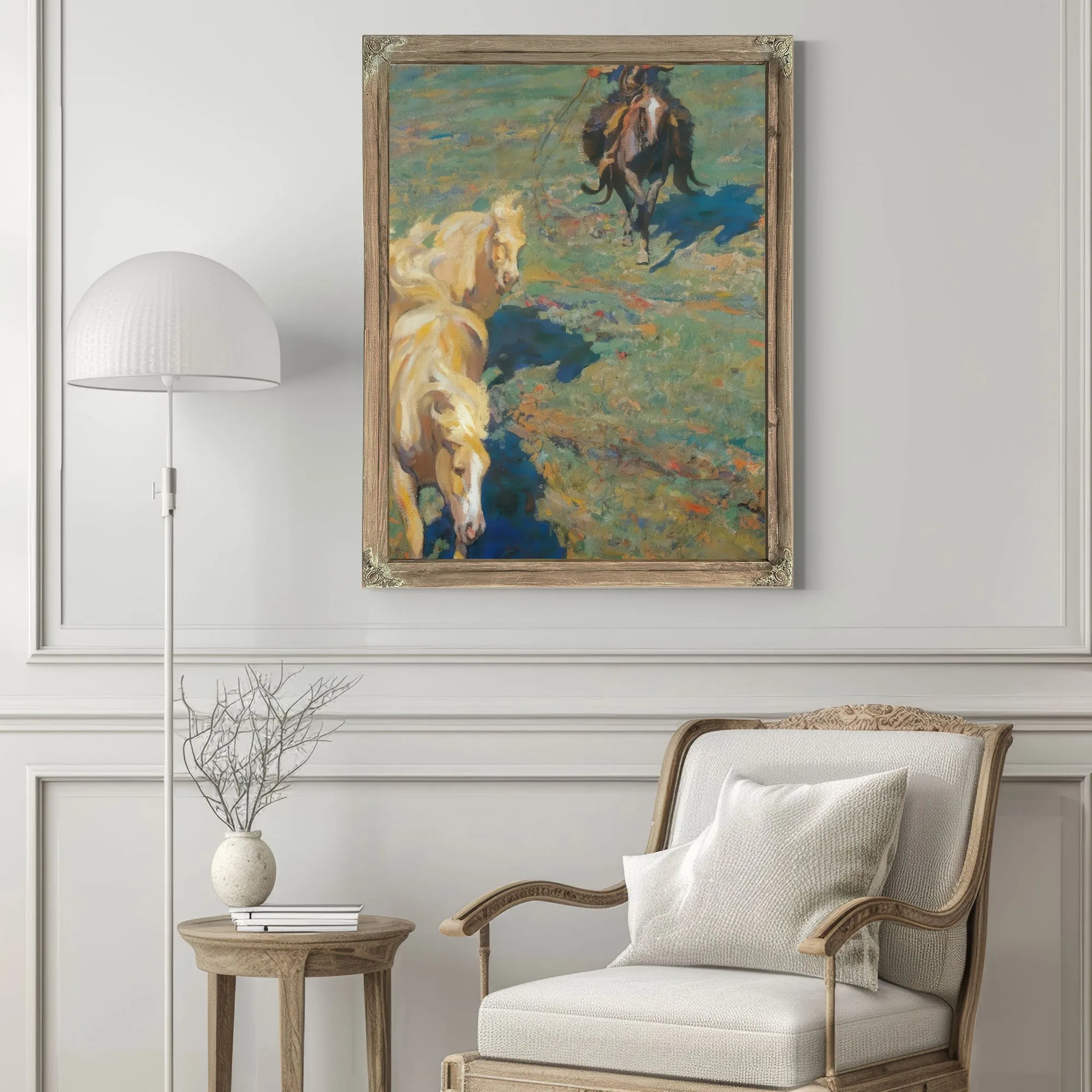 The Palomino Mare By Maynard Dixon Fine Art Print