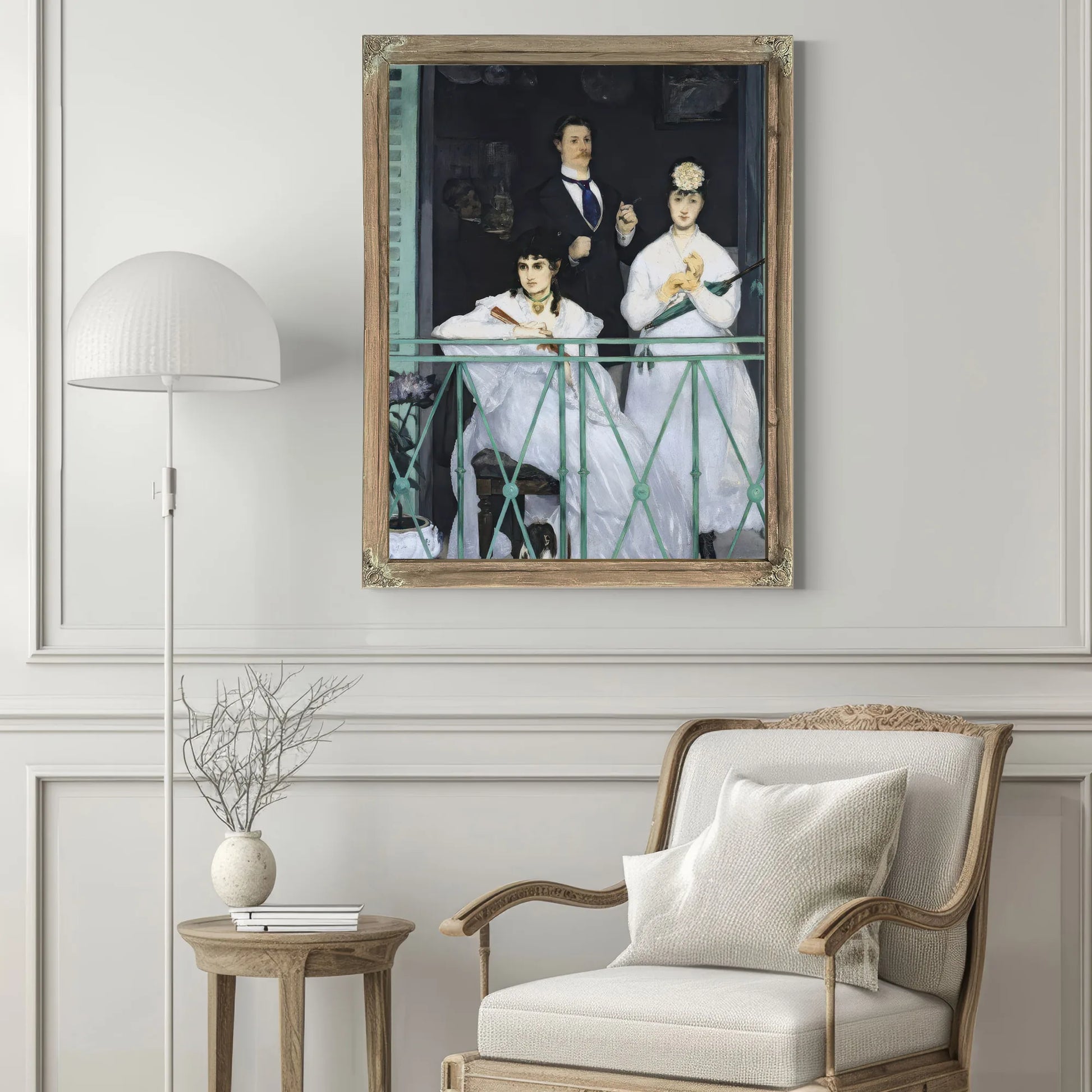 The Balcony By Edouard Manet Fine Art Print