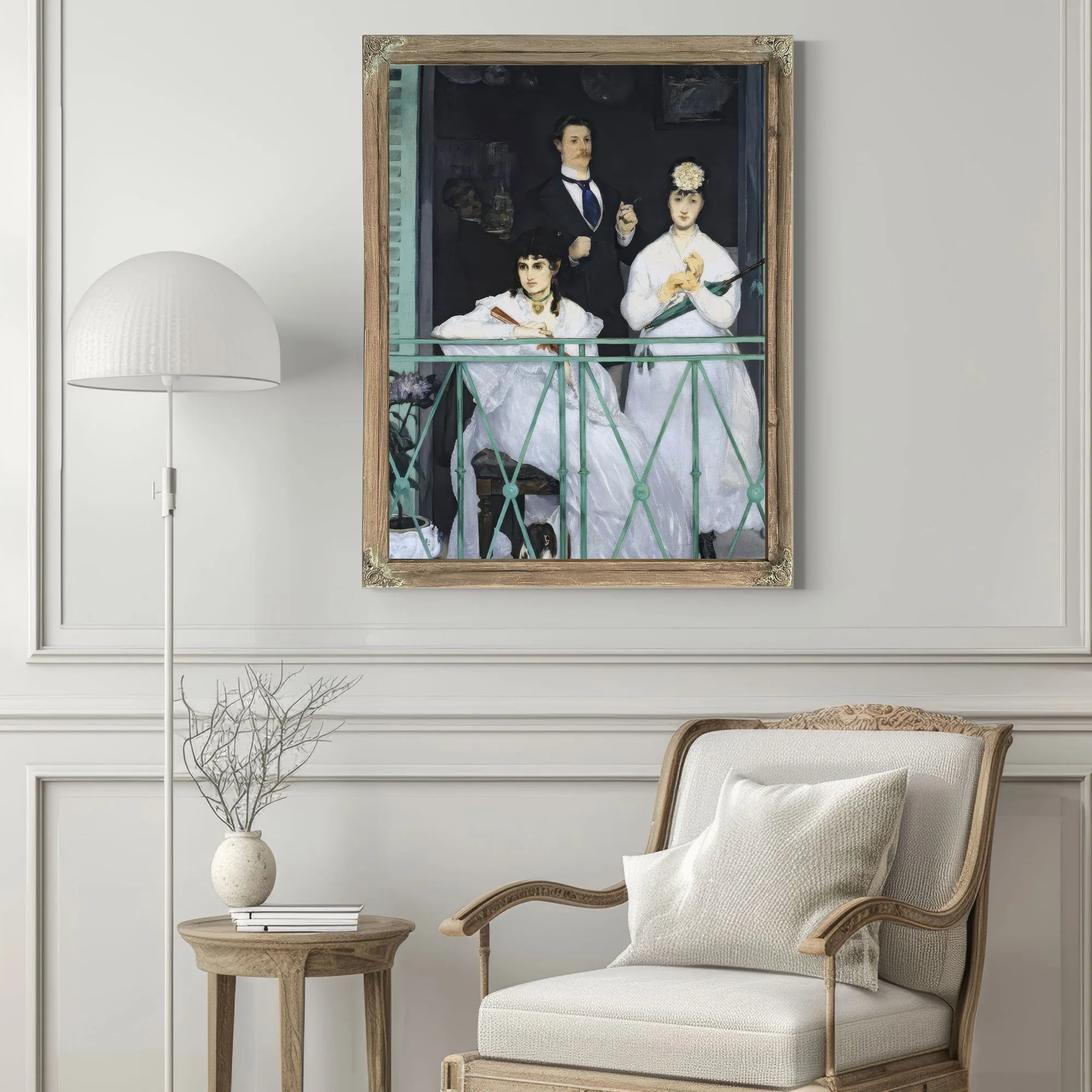 The Balcony By Edouard Manet Fine Art Print