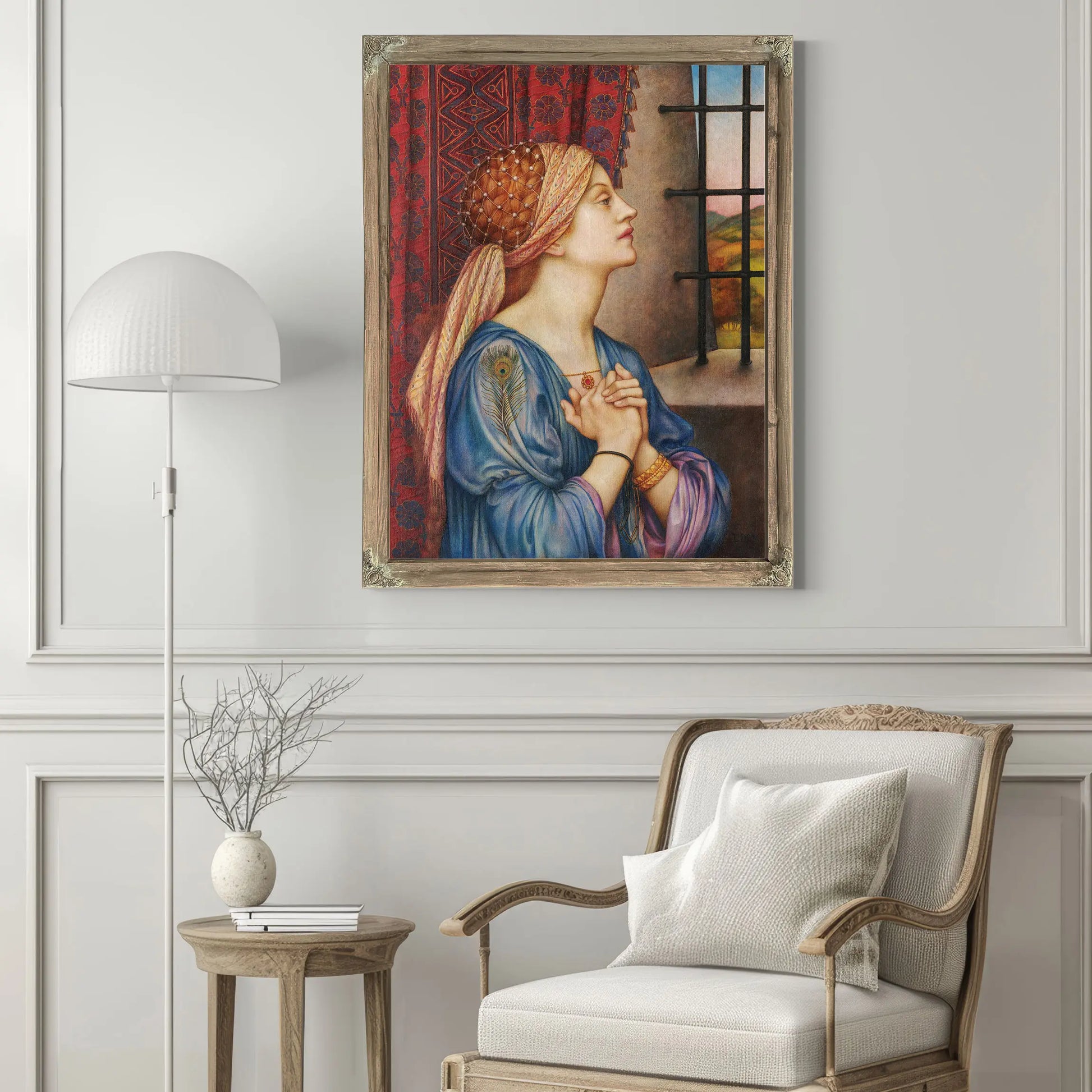 The Prisoner by Evelyn De Morgan