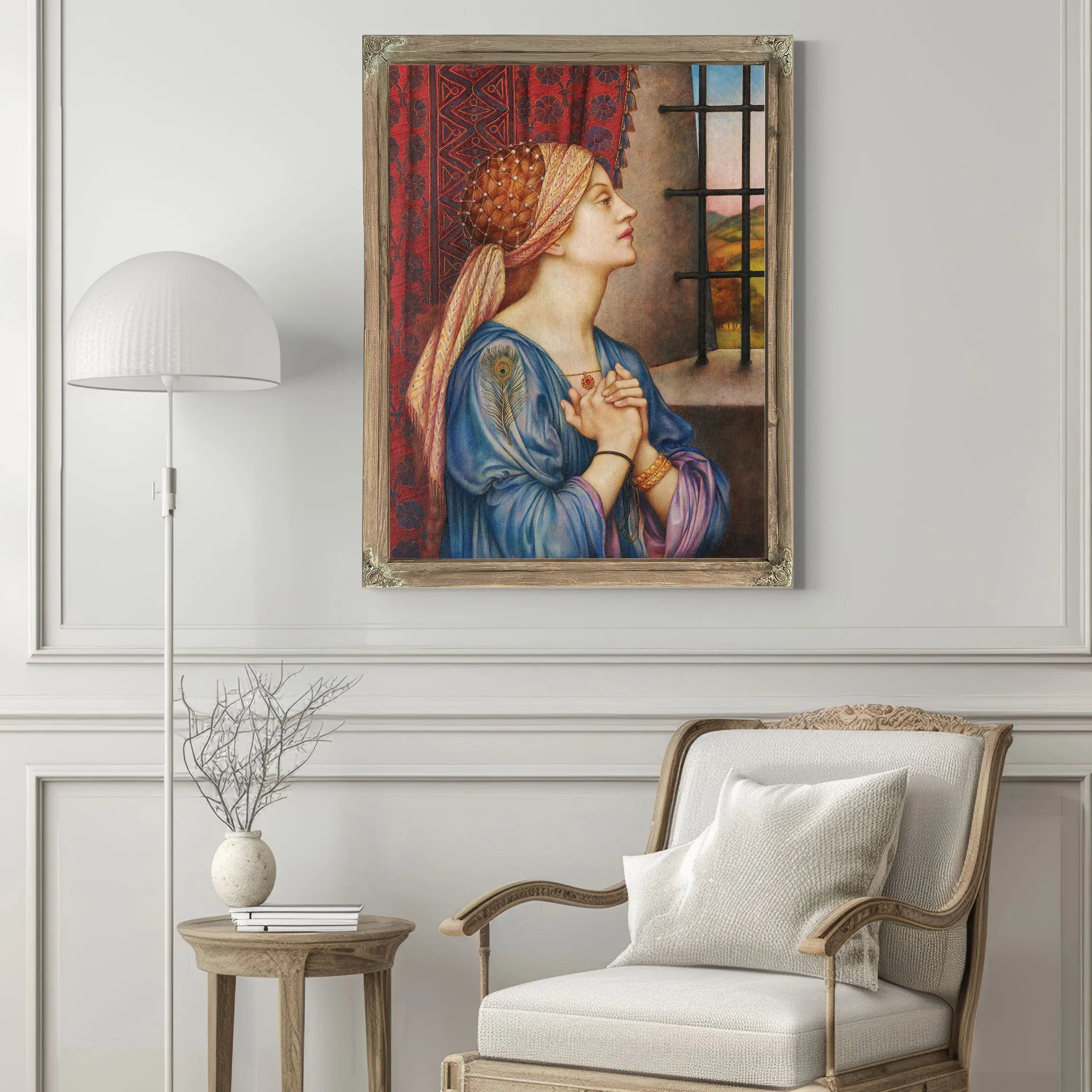 The Prisoner by Evelyn De Morgan