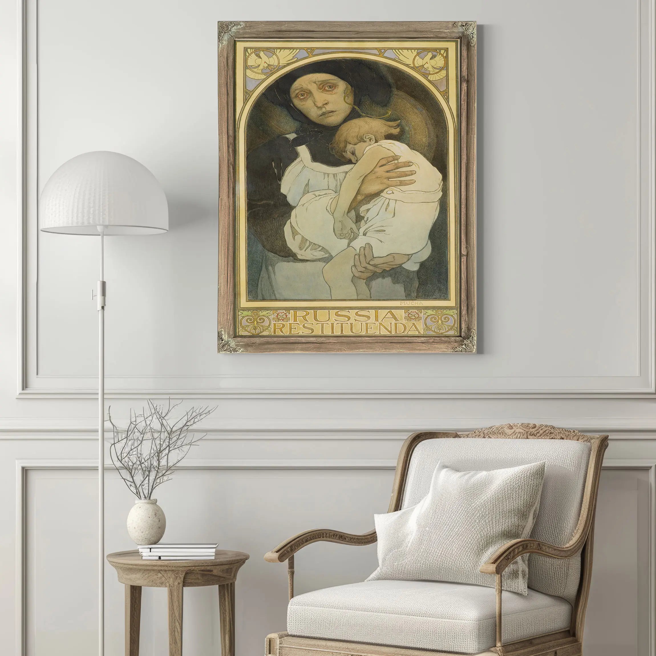 Study For Russia Restituenda Russia Must Recover by Alphonse Mucha
