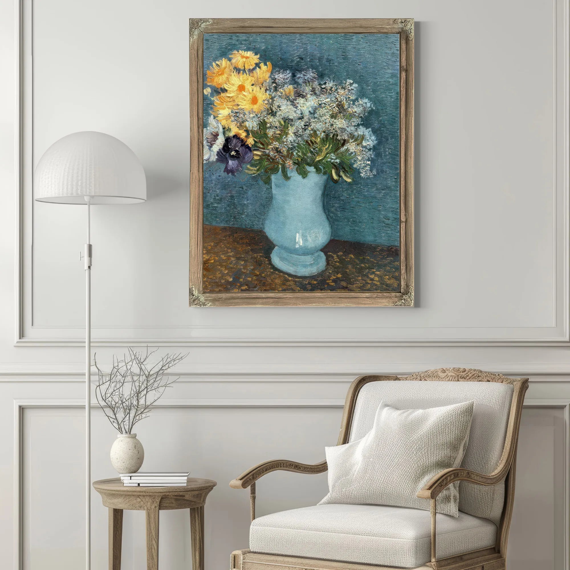 Vase Of Flowers By Vincent Van Gogh Fine Art Print
