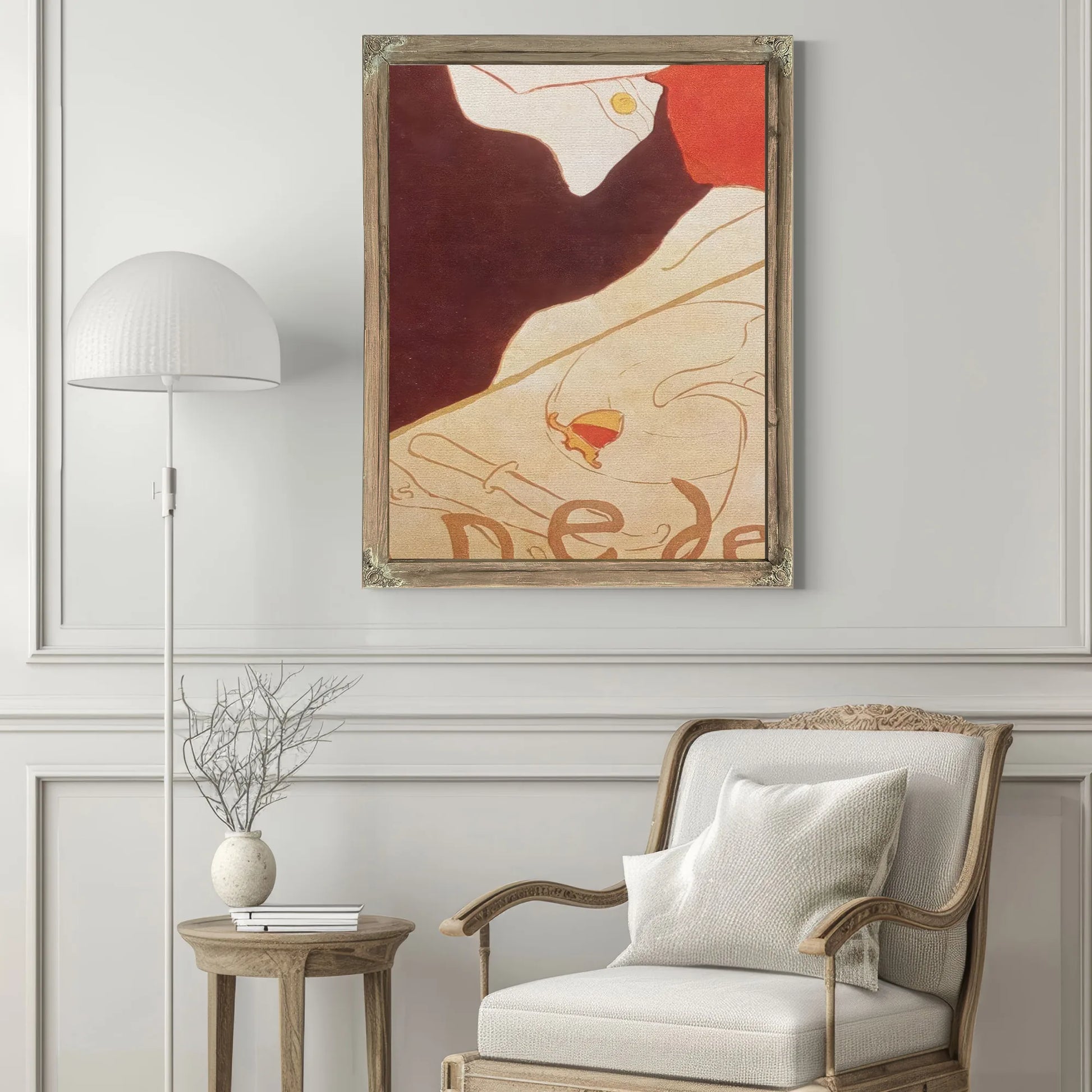 Reine de Joie par Victor Joze Fine Art Print
