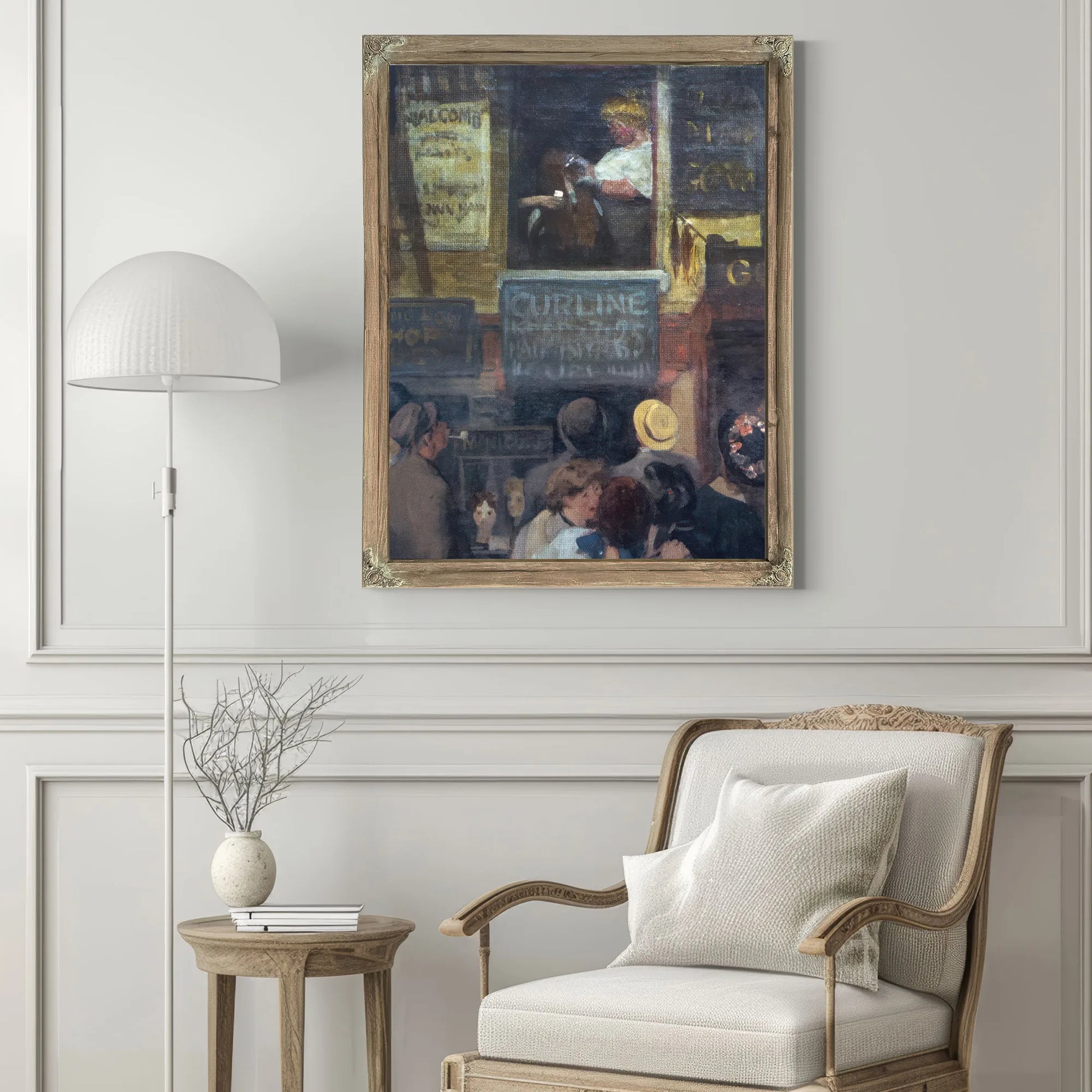 Hairdressers Window 1907 By John Sloan Fine Art Print