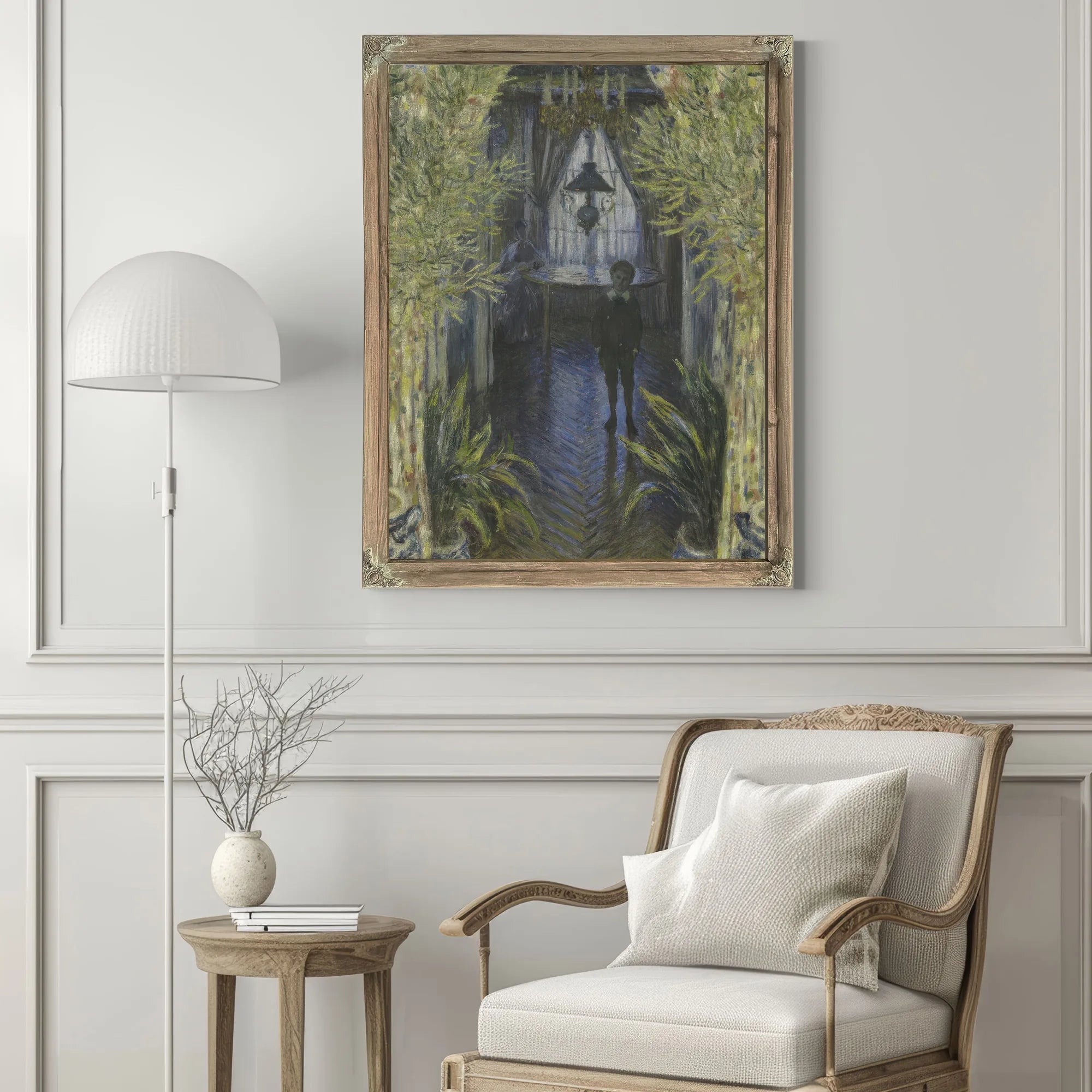 A Corner Of The Apartment 1 By Claude Monet Fine Art Print