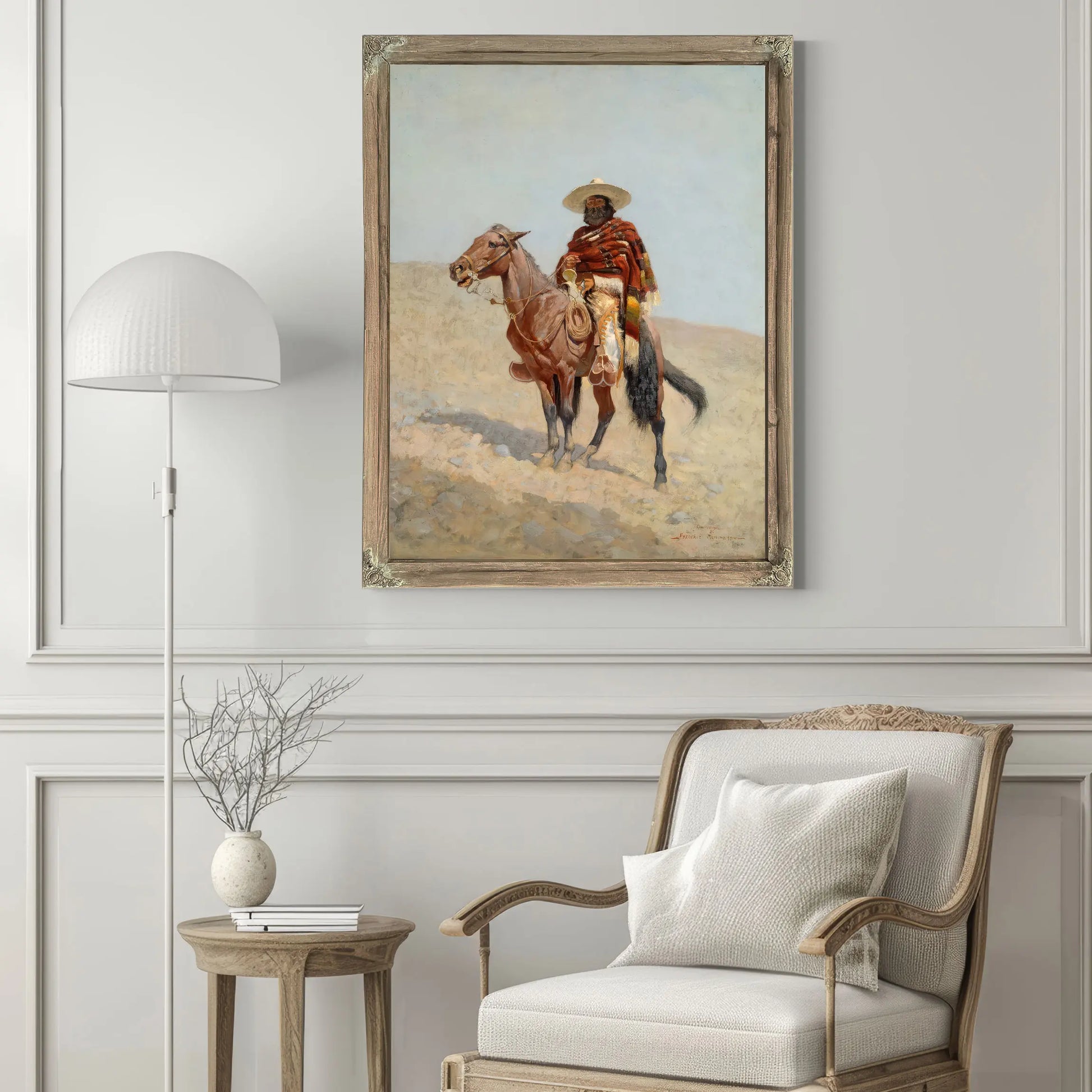 A Mexican Vaquero by Frederic Remington