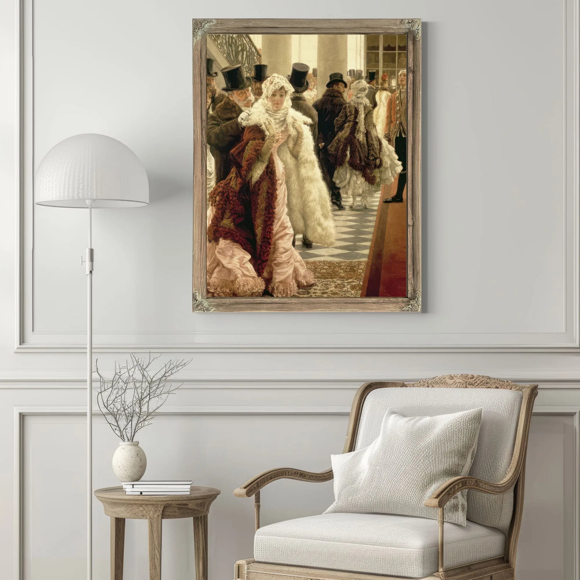 The Woman Of Fashion (La Mondaine) By James Tissot Fine Art Print