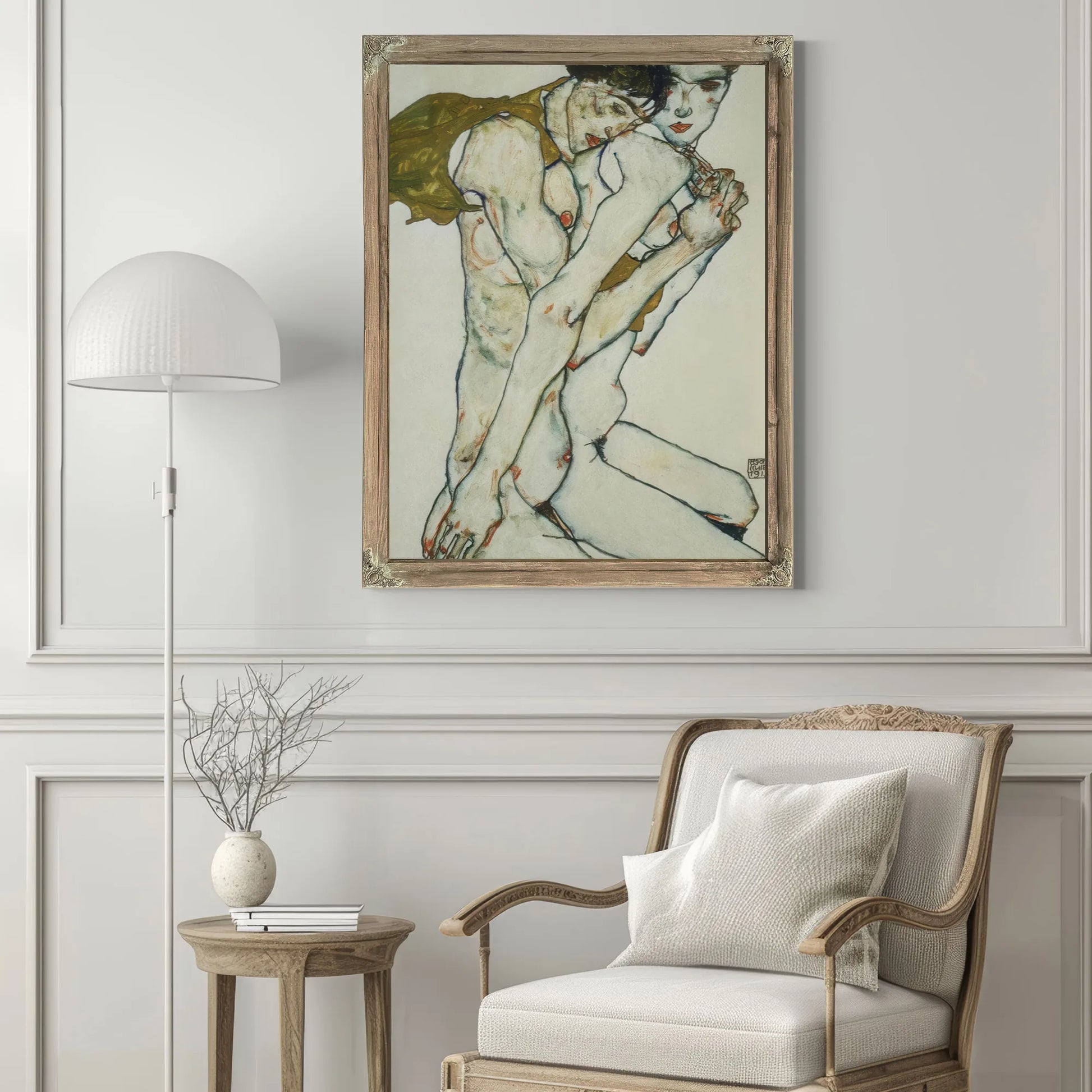 Friendship By Egon Schiele Fine Art Print