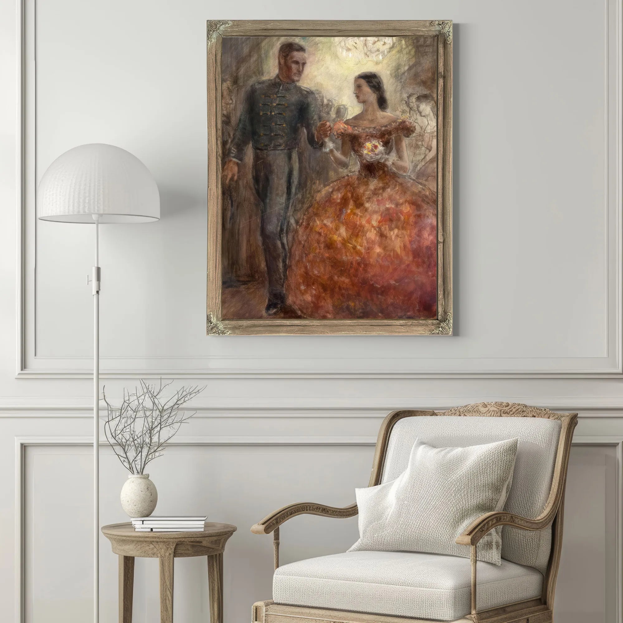Friends And Neighbors Of Wingate Hill From John Browns Body By John Steuart Curry Fine Art Print