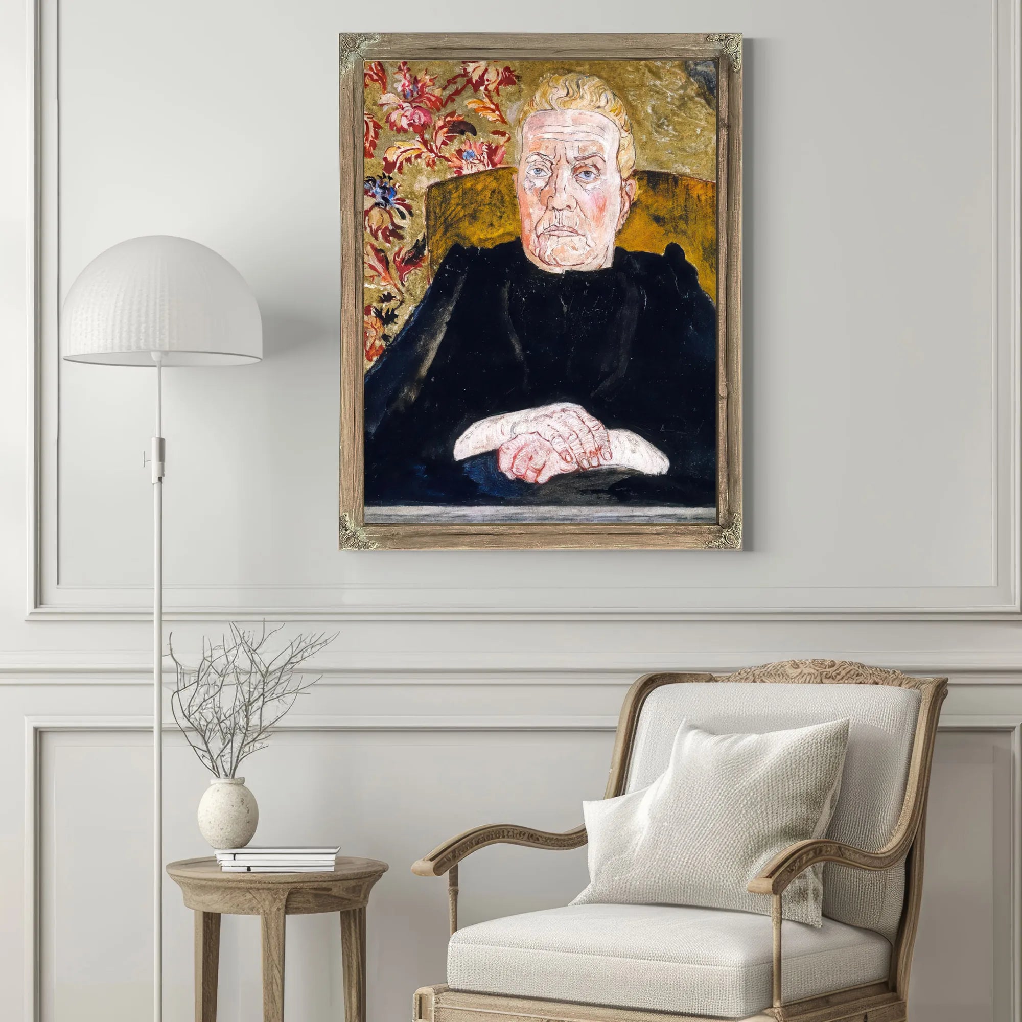 Surly Countenance By James Ensor Fine Art Print