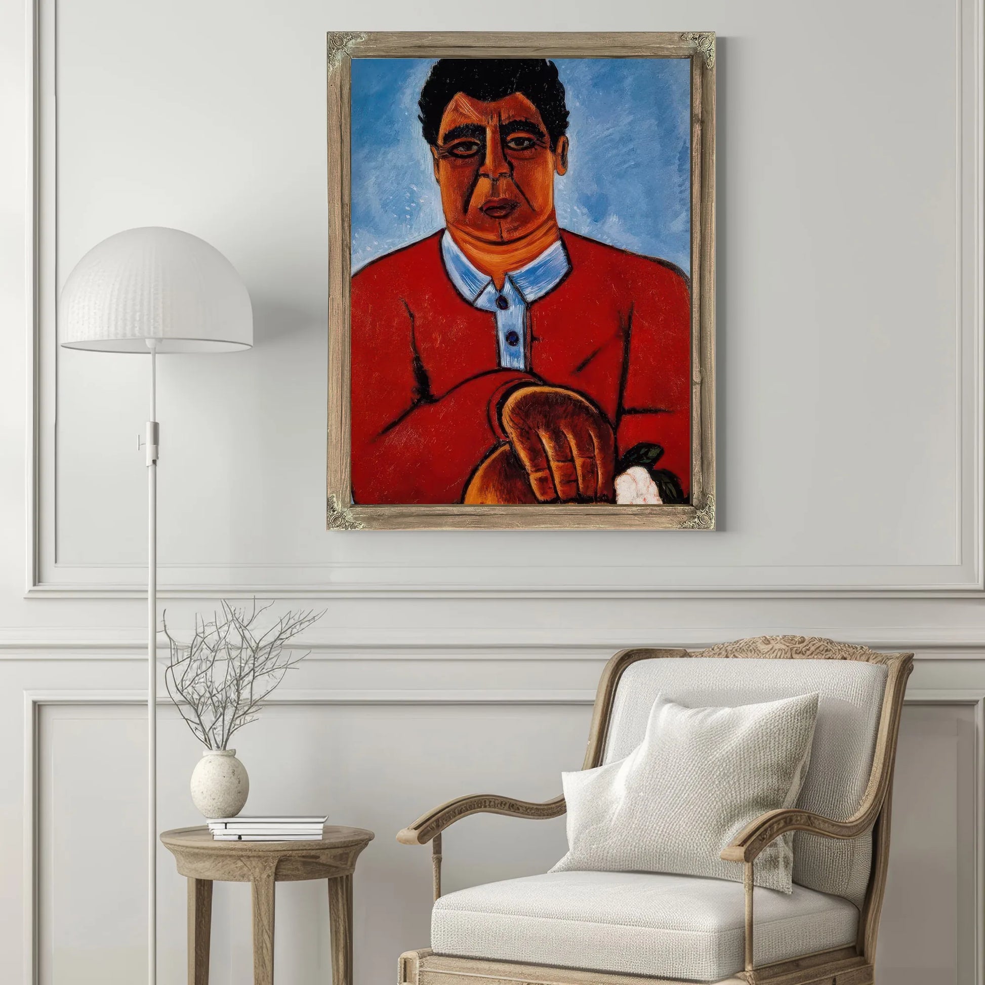 Cleophas Master Of The Gilda Grey By Marsden Hartley Fine Art Print