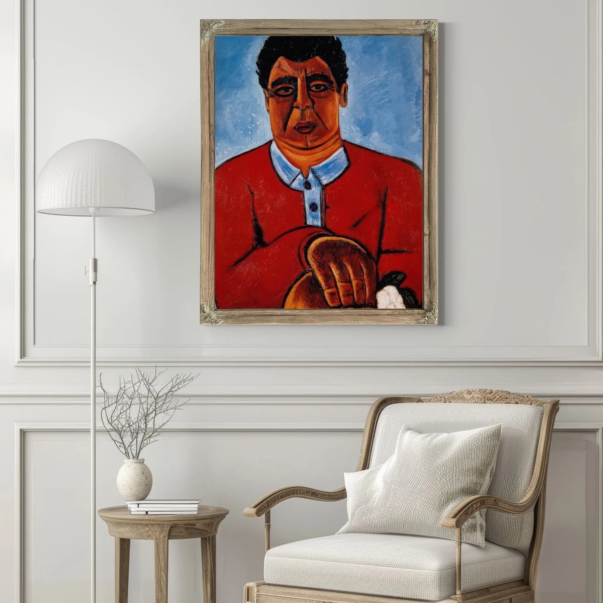 Cleophas Master Of The Gilda Grey By Marsden Hartley Fine Art Print