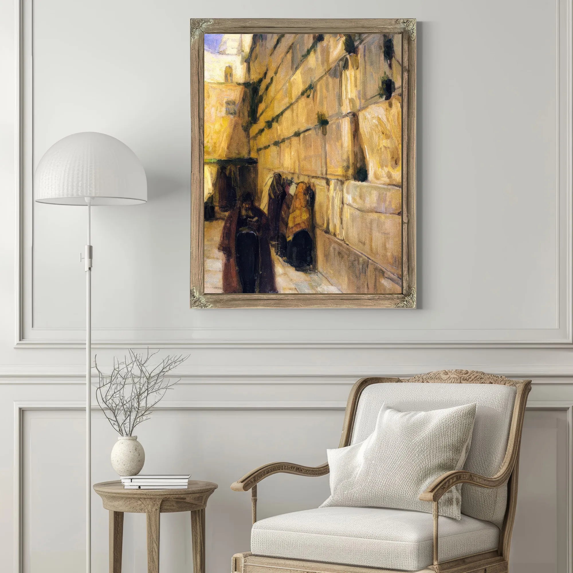 Study For The Jews' Wailing Place By Henry Ossawa Tanner Fine Art Print