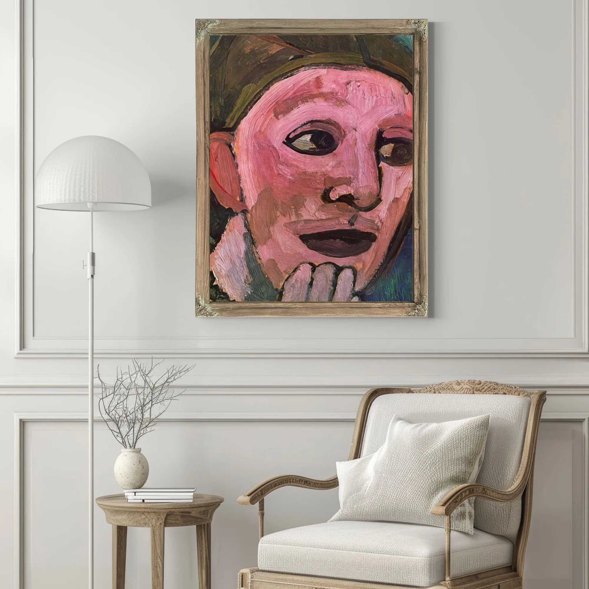 Self Portrait 10 By Paula Modersohn Becker Fine Art Print
