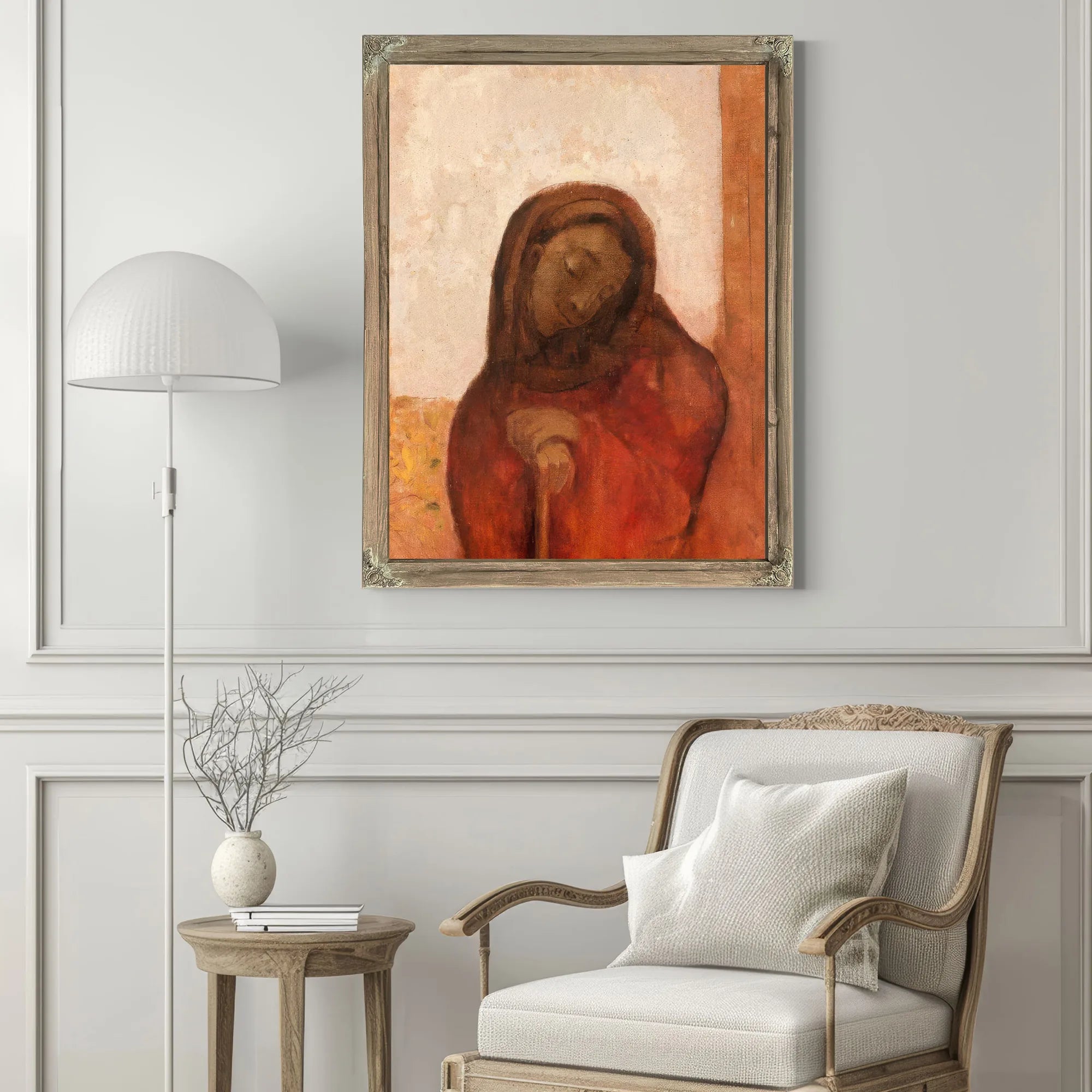 Despair By Odilon Redon Fine Art Print