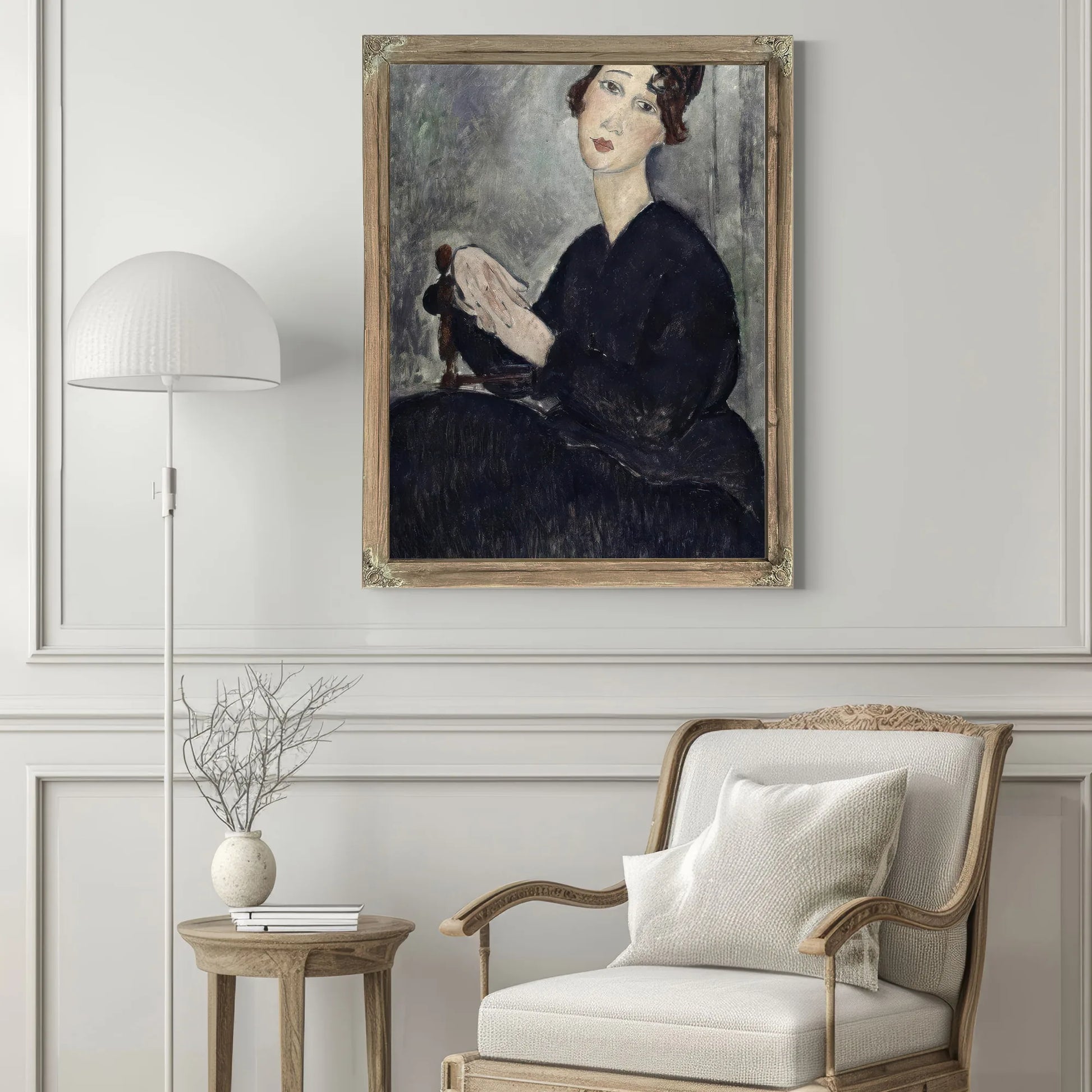 Portrait Of Dedie (Odette Hayden) By Amedeo Modigliani Fine Art Print