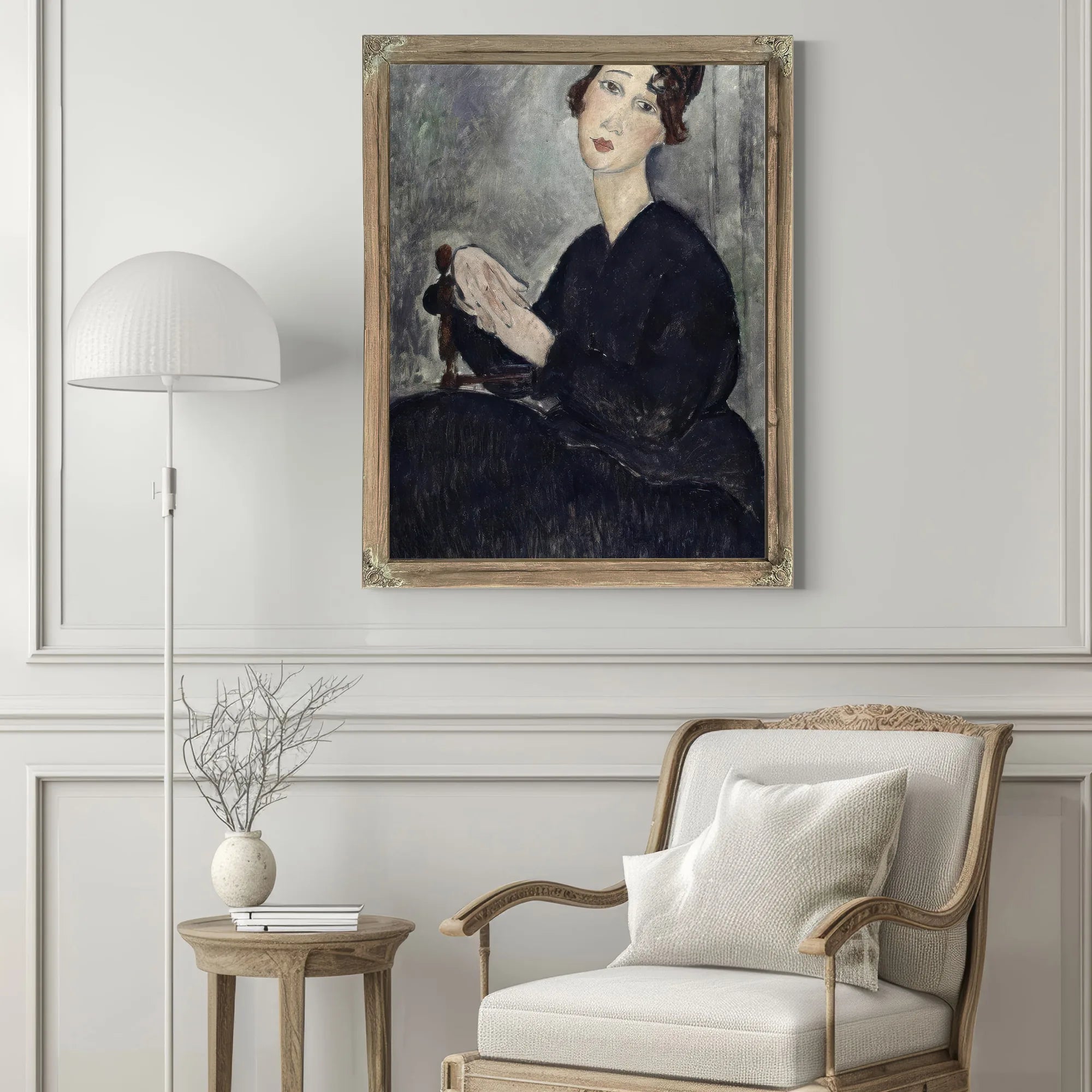 Portrait Of Dedie (Odette Hayden) By Amedeo Modigliani Fine Art Print
