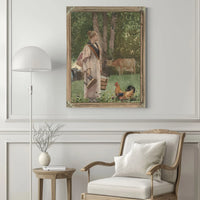 The Milk Maid By Winslow Homer