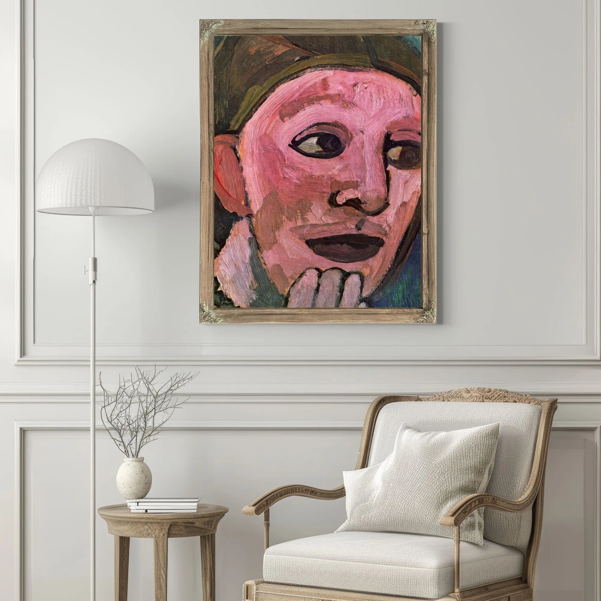 Self Portrait 1907 1907 By Paula Modersohn Becker Fine Art Print