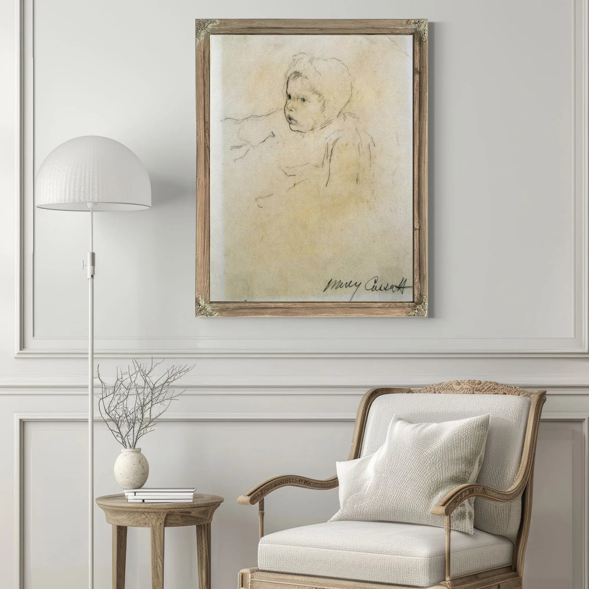 Baby By Mary Cassatt Fine Art Print