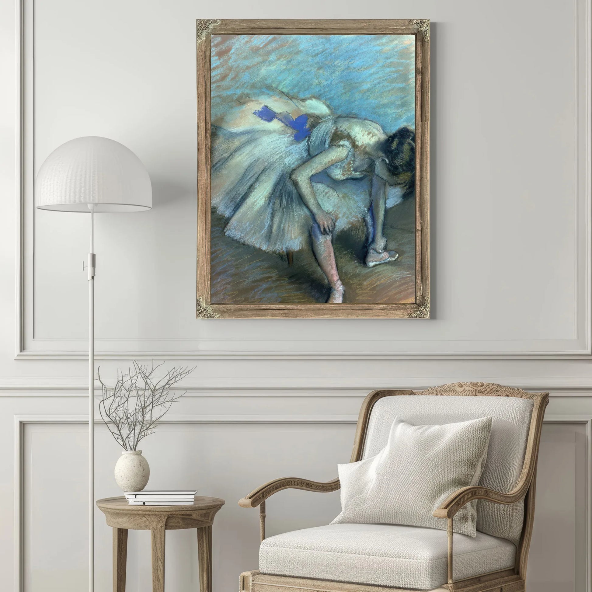 Seated Dancer By Edgar Degas Fine Art Print