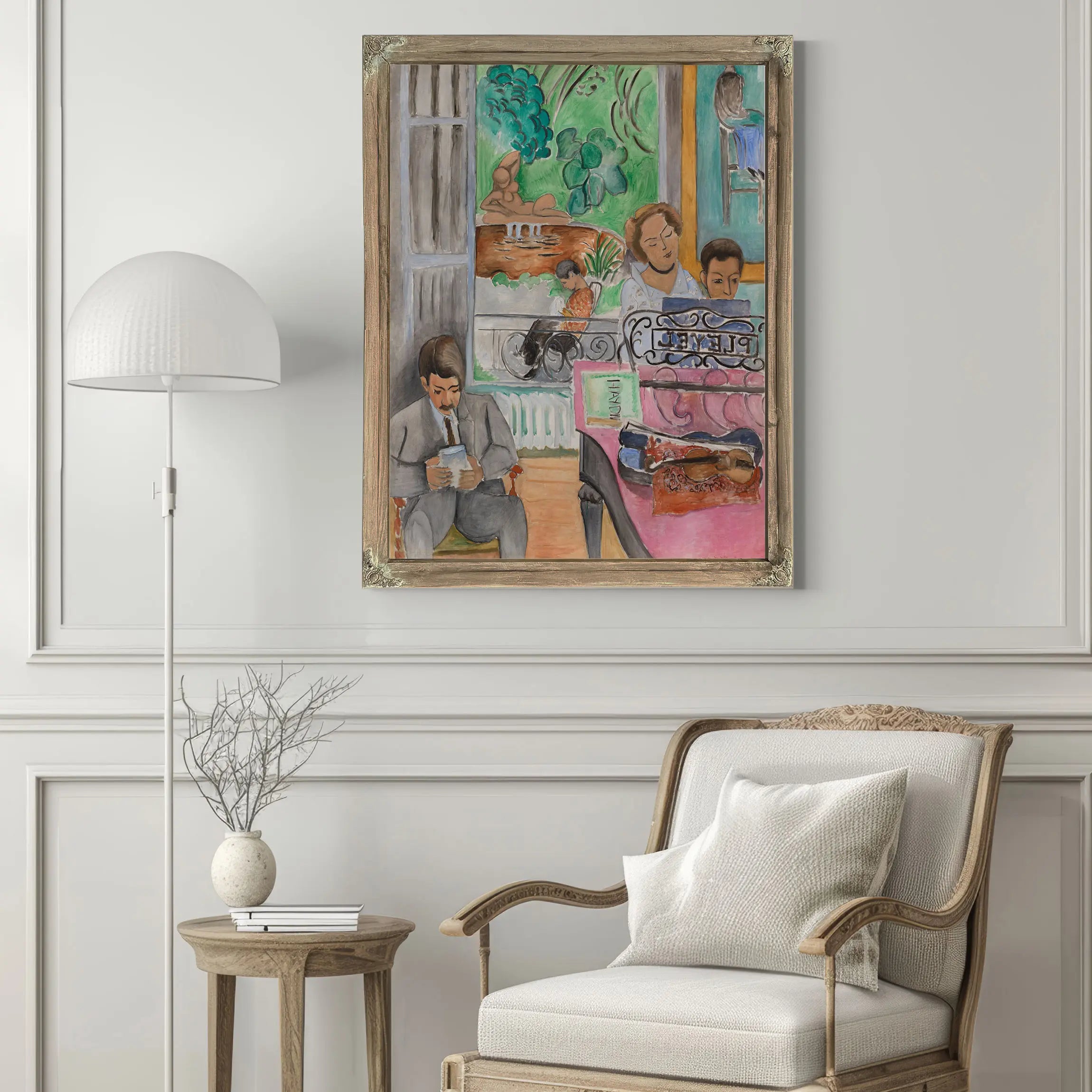 The Music Lesson (La Leçon De Musique) by Henri Matisse