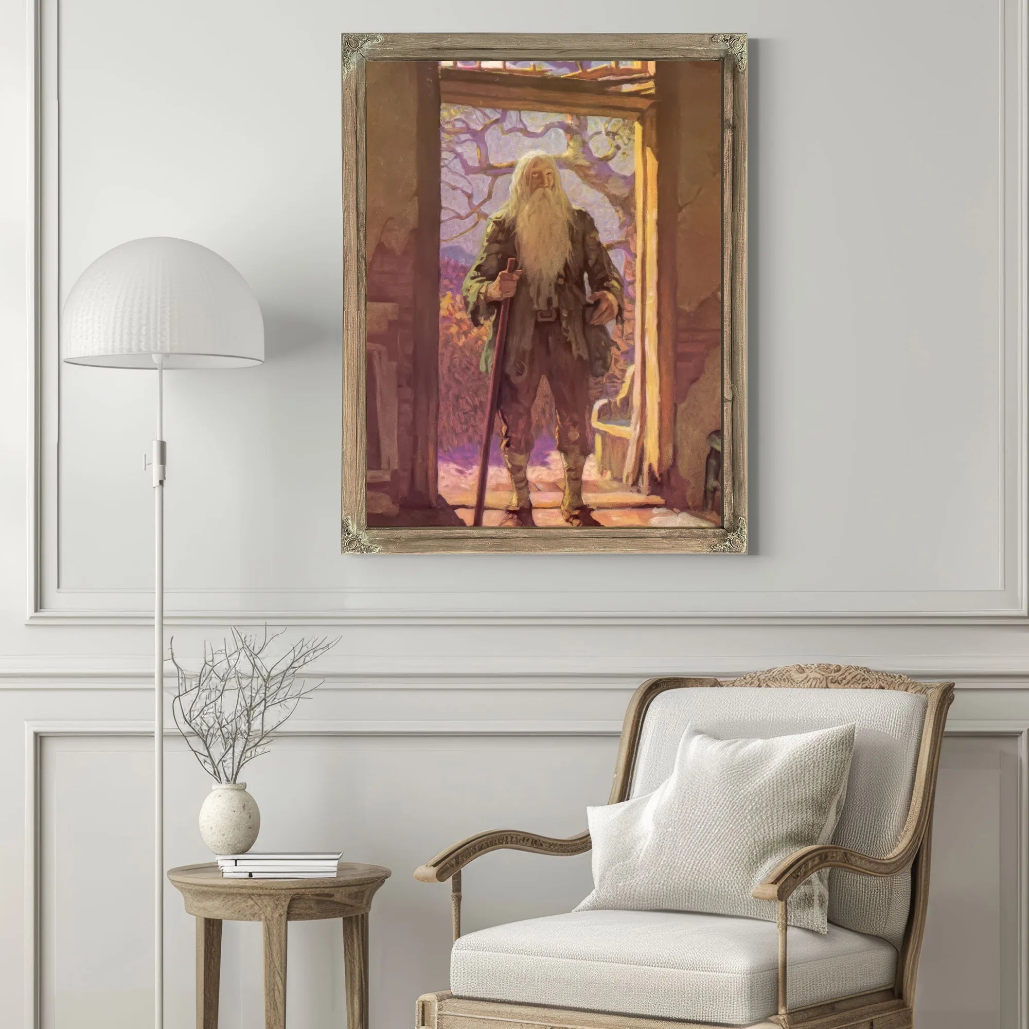Rip Van Winkle By NC Wyeth Fine Art Print