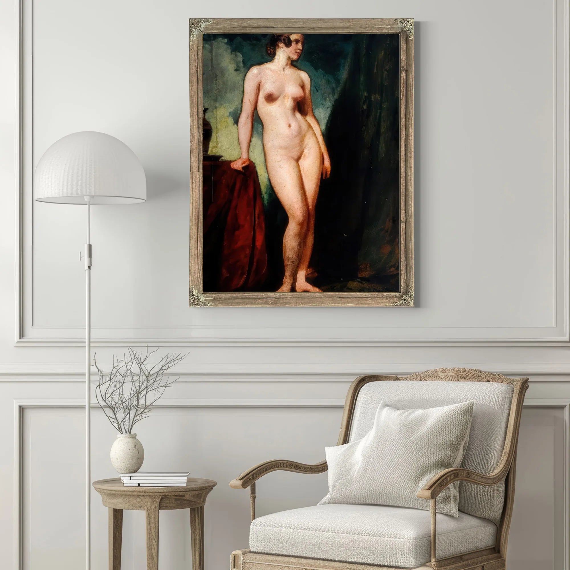 Life Study By William Etty Fine Art Print