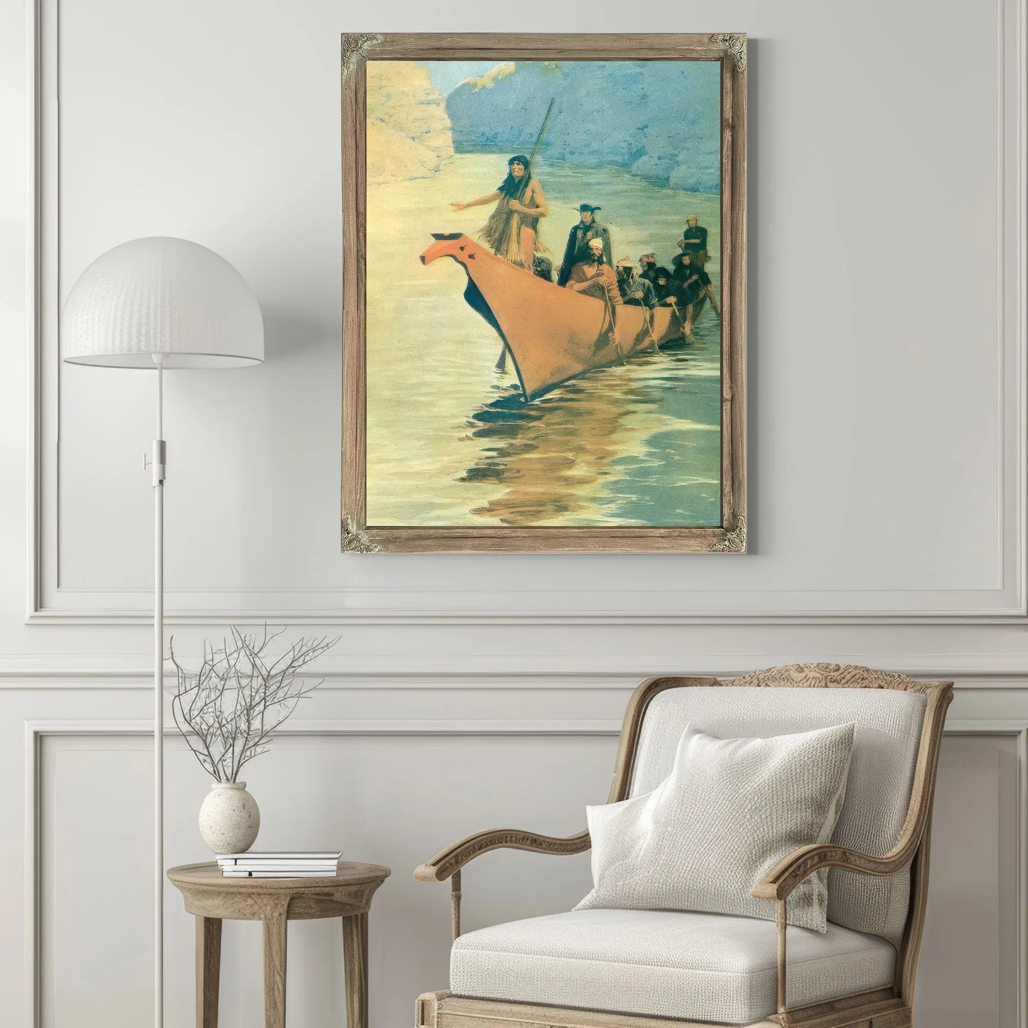 Mackenxie By Frederic Remington Fine Art Print