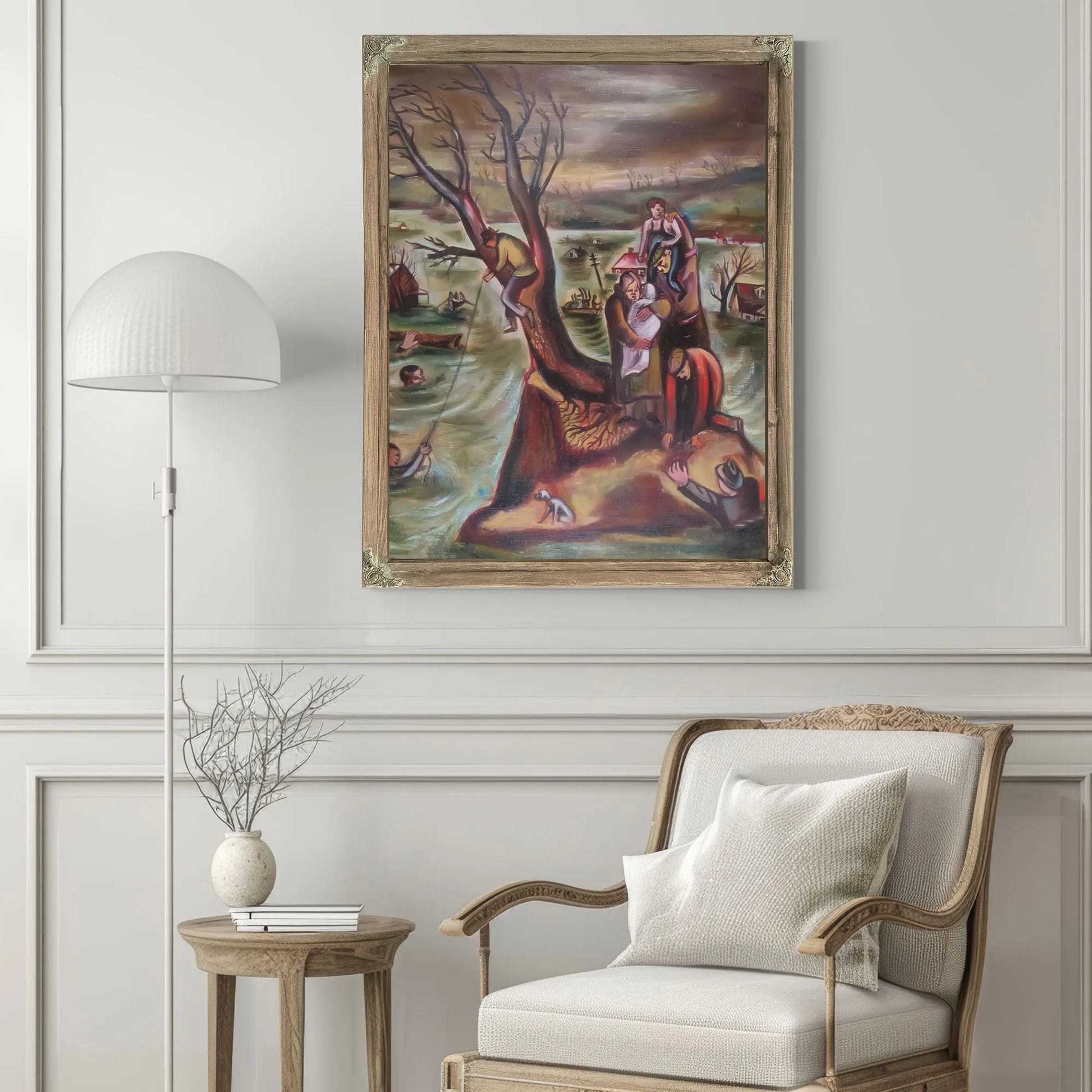 The Flood By Leon Bibel Fine Art Print