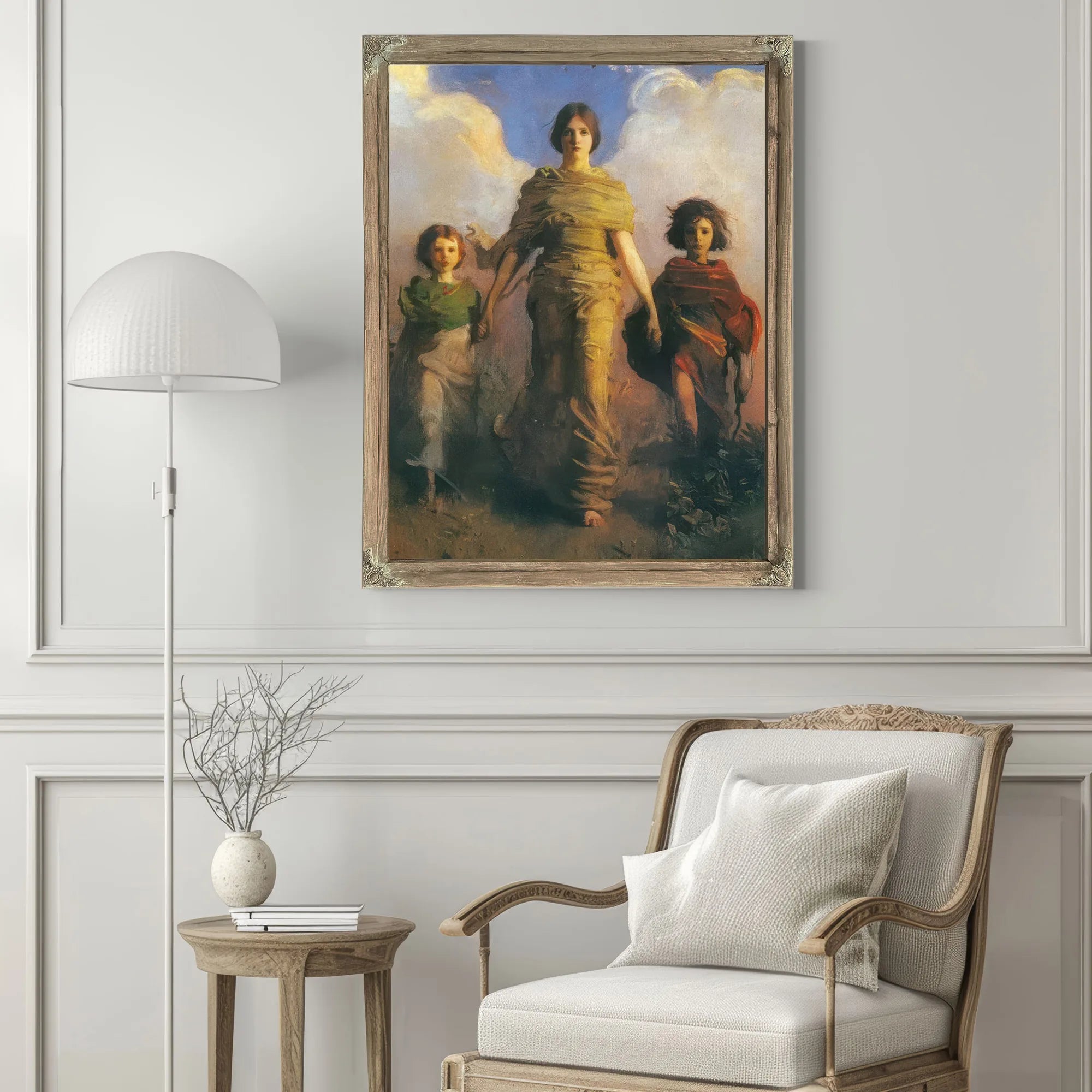 A Virgin by Abbott By Handerson By Thayer Fine Art Print