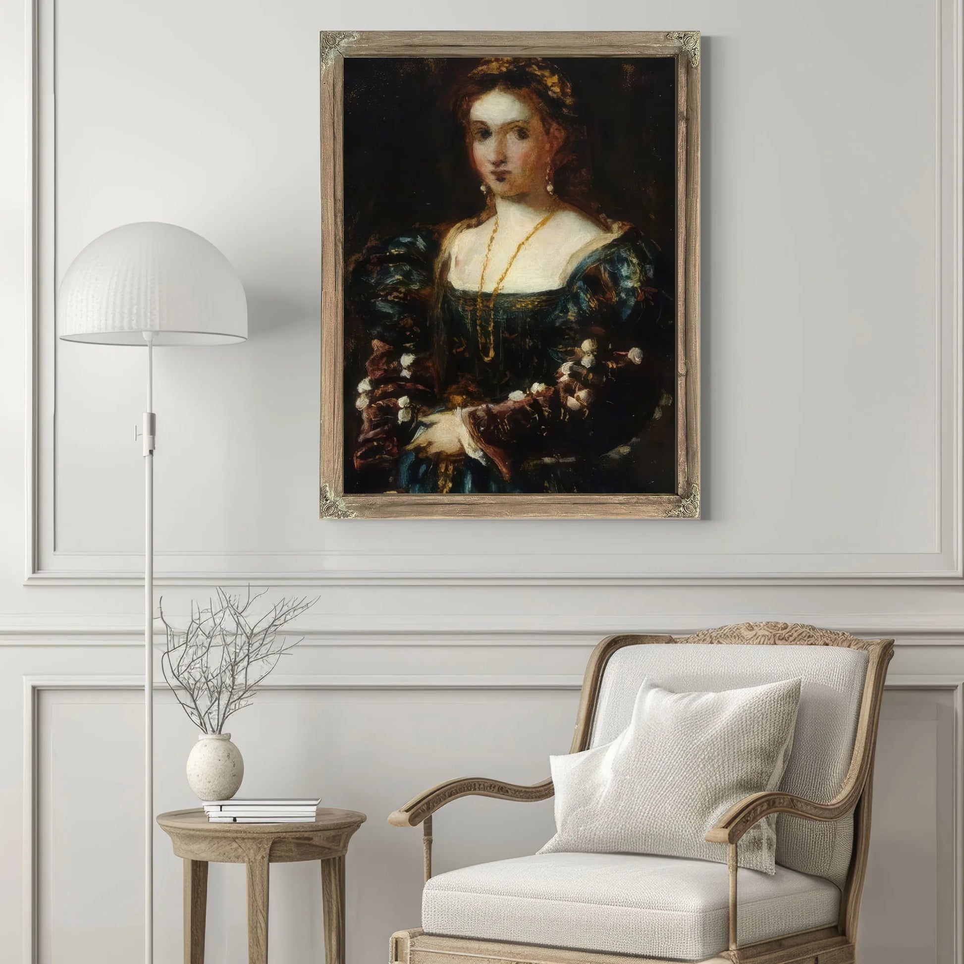 La Bella (Copy Of Titian) By William Etty Fine Art Print