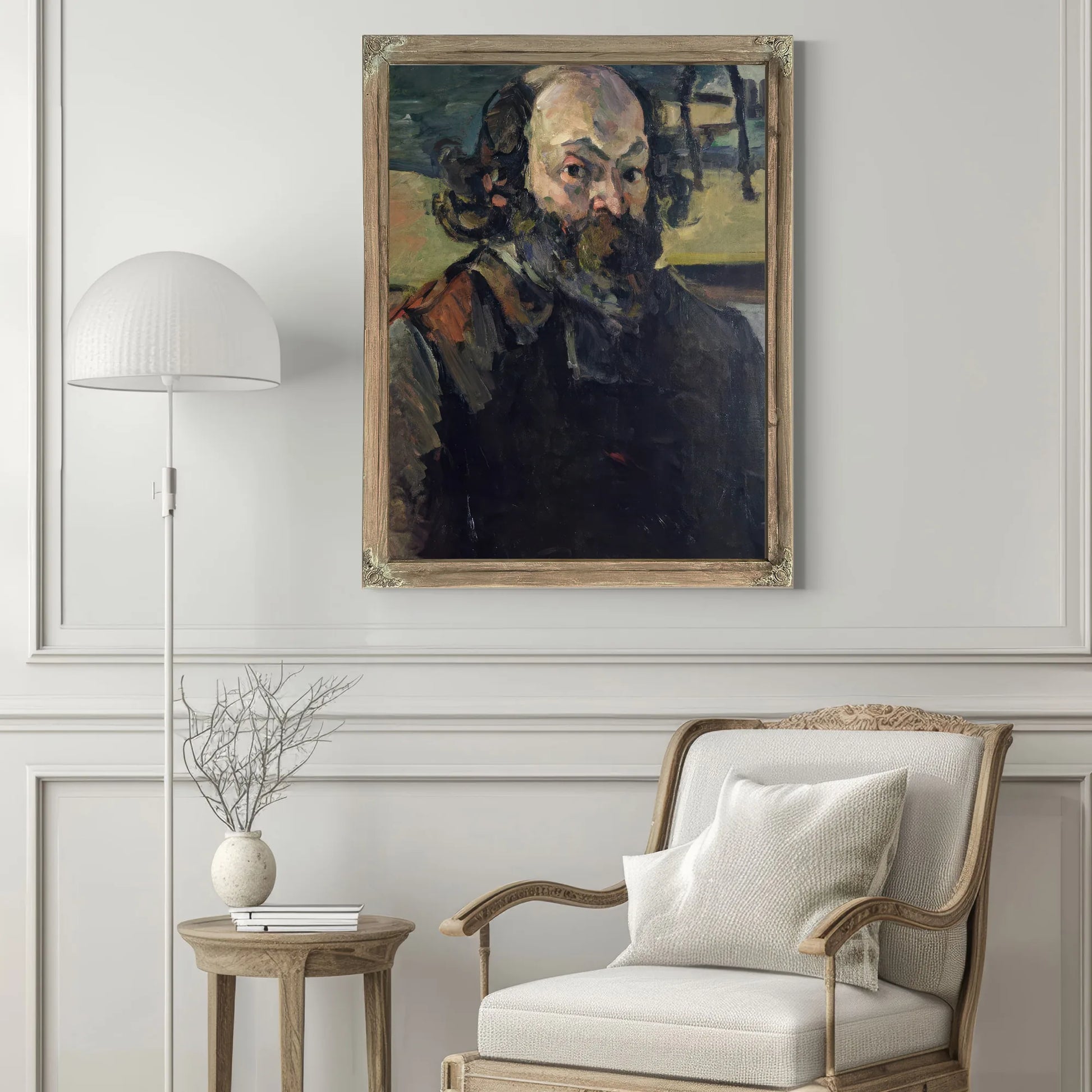 Self Portrait 3 By Paul Cezanne Fine Art Print