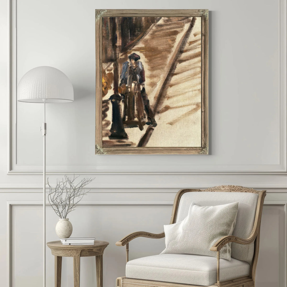 Knife Grinder Rue Mosnier By Edouard Manet Fine Art Print