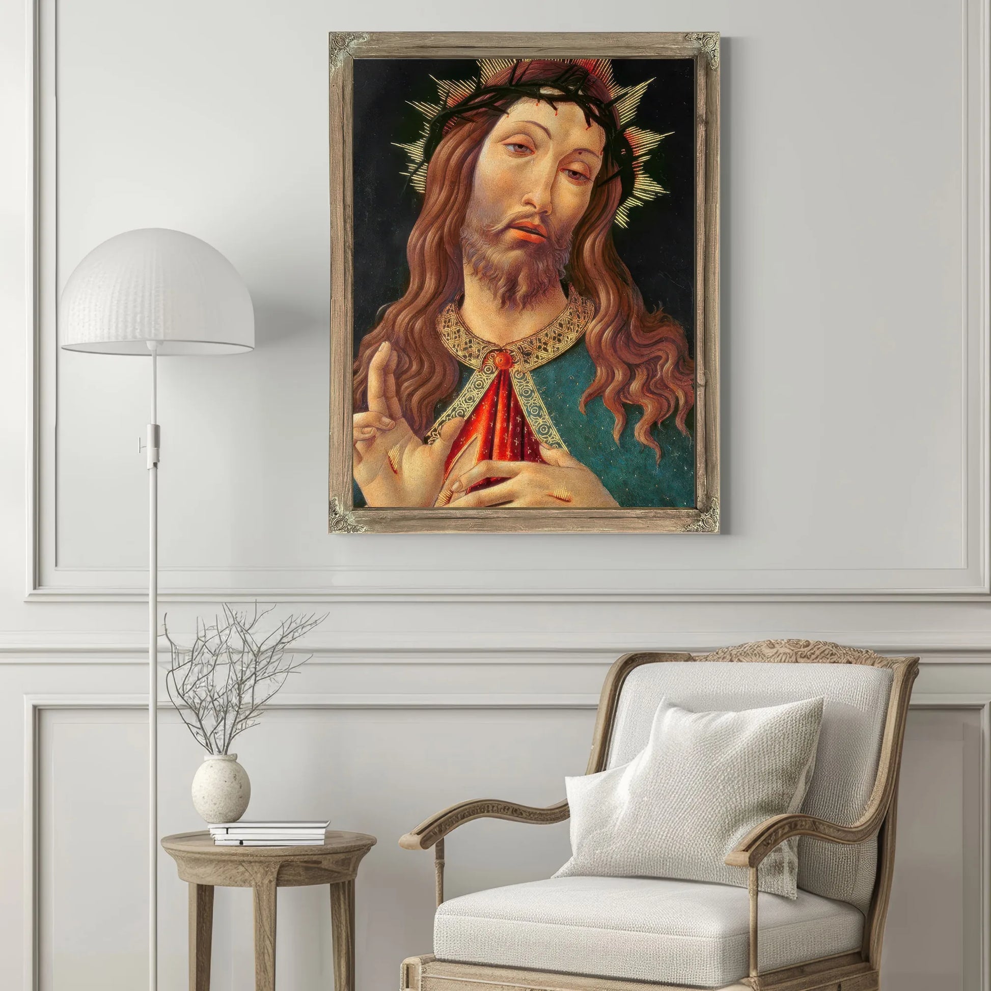 Ecce Homo Or The Redeemer By Sandro Botticelli Fine Art Print