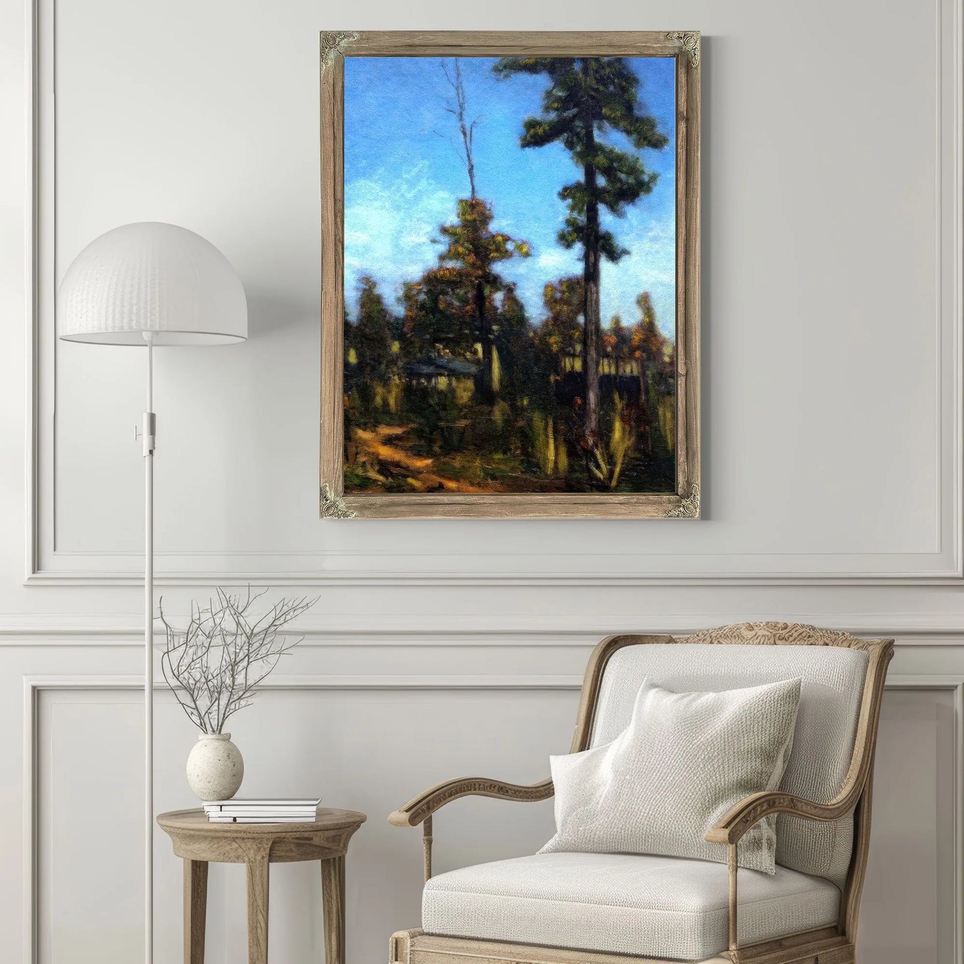Untitled Landscape By Henry Ossawa Tanner Fine Art Print